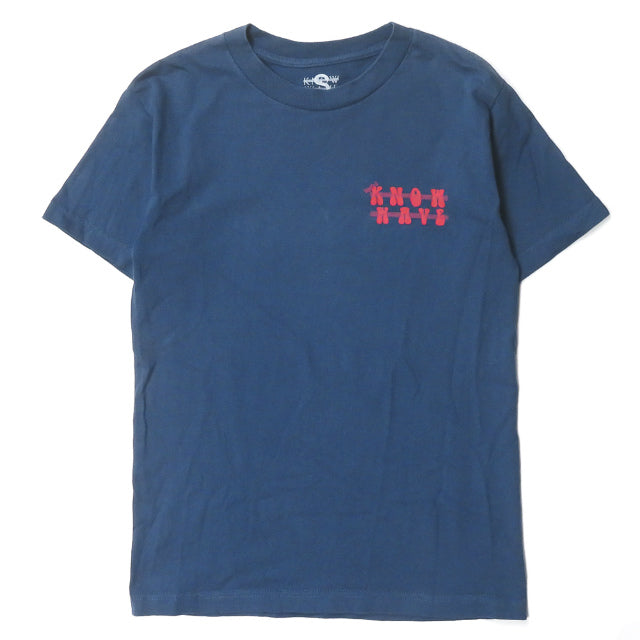 KNOW WAVE × LQQK STUDIO ロゴ Tシャツ
