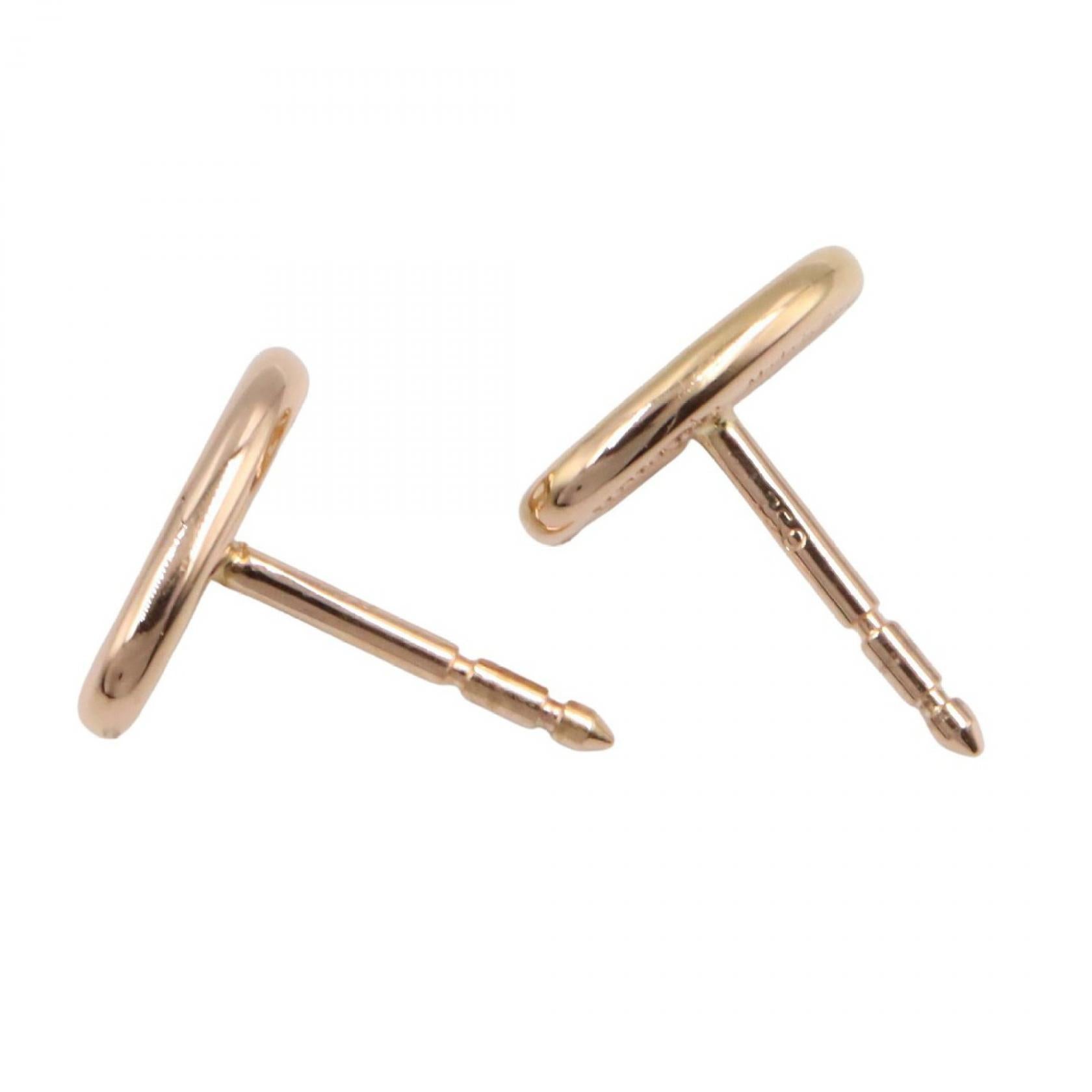 エルメス シェーヌ ダンクル K18PG ピアス