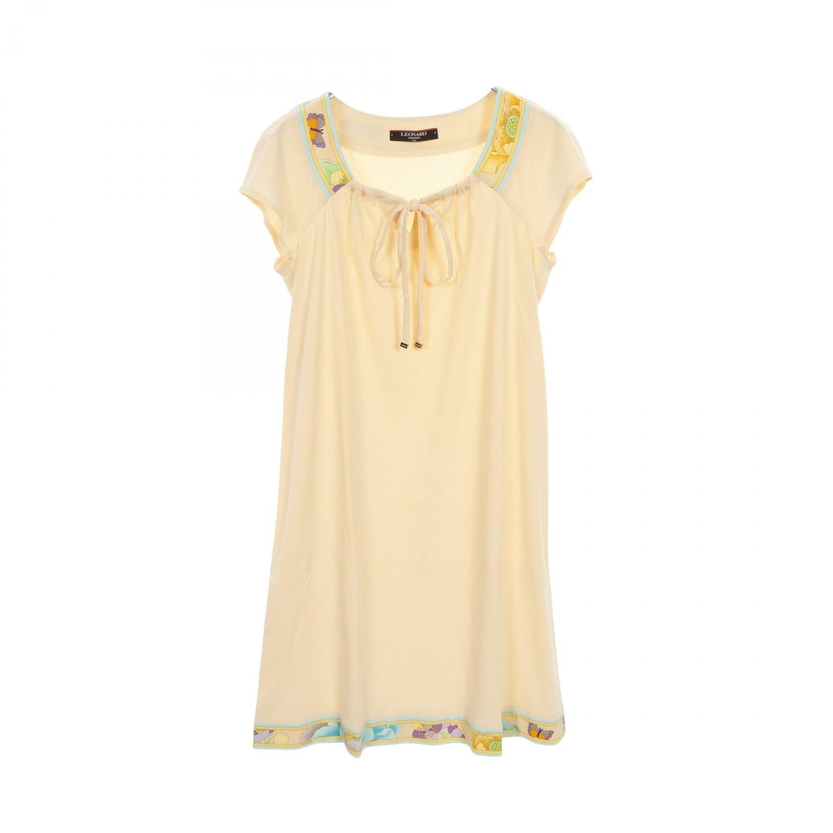 LEONARD FASHION コットン ドレス