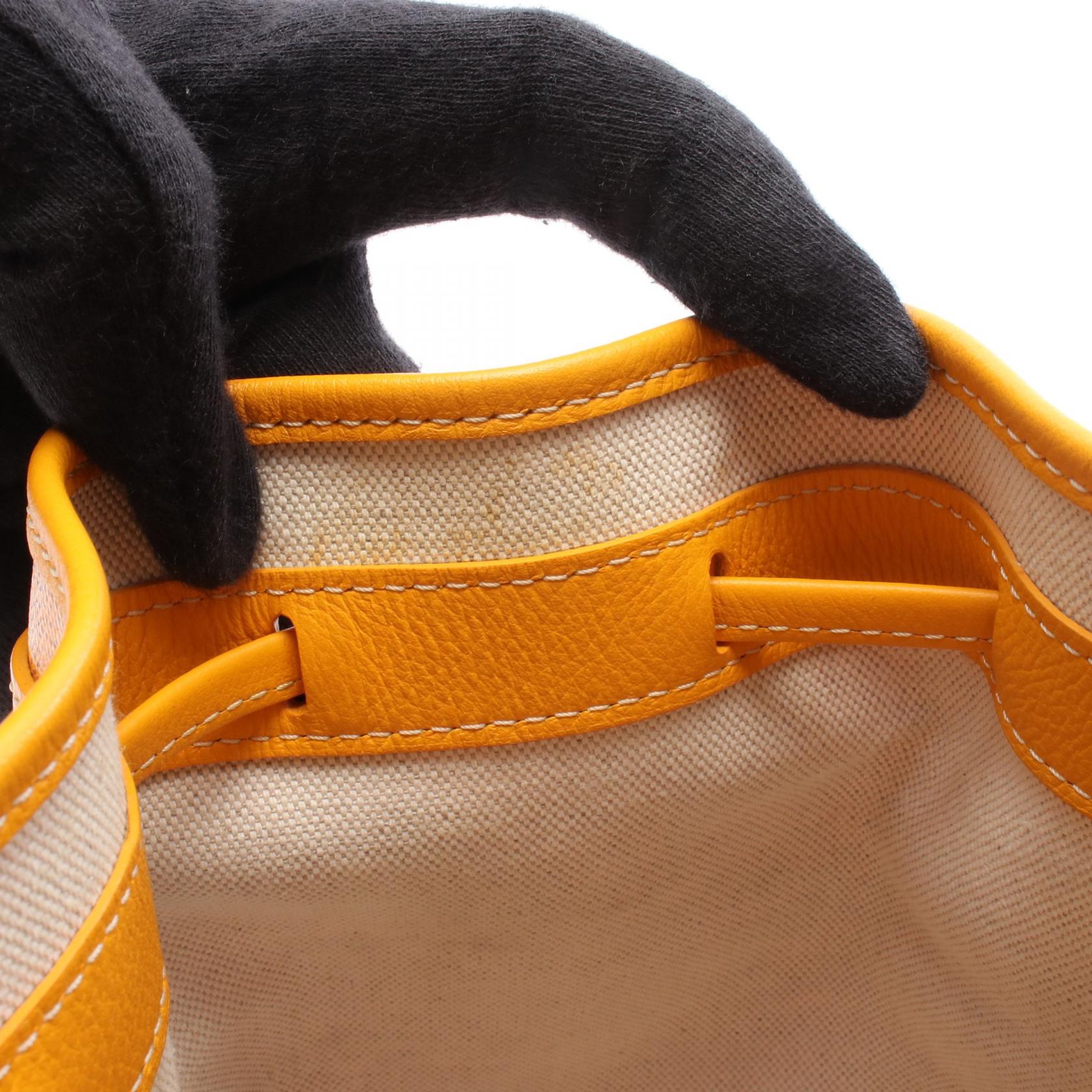 ゴヤール PVC コーティング キャンバス ショルダーバッグ