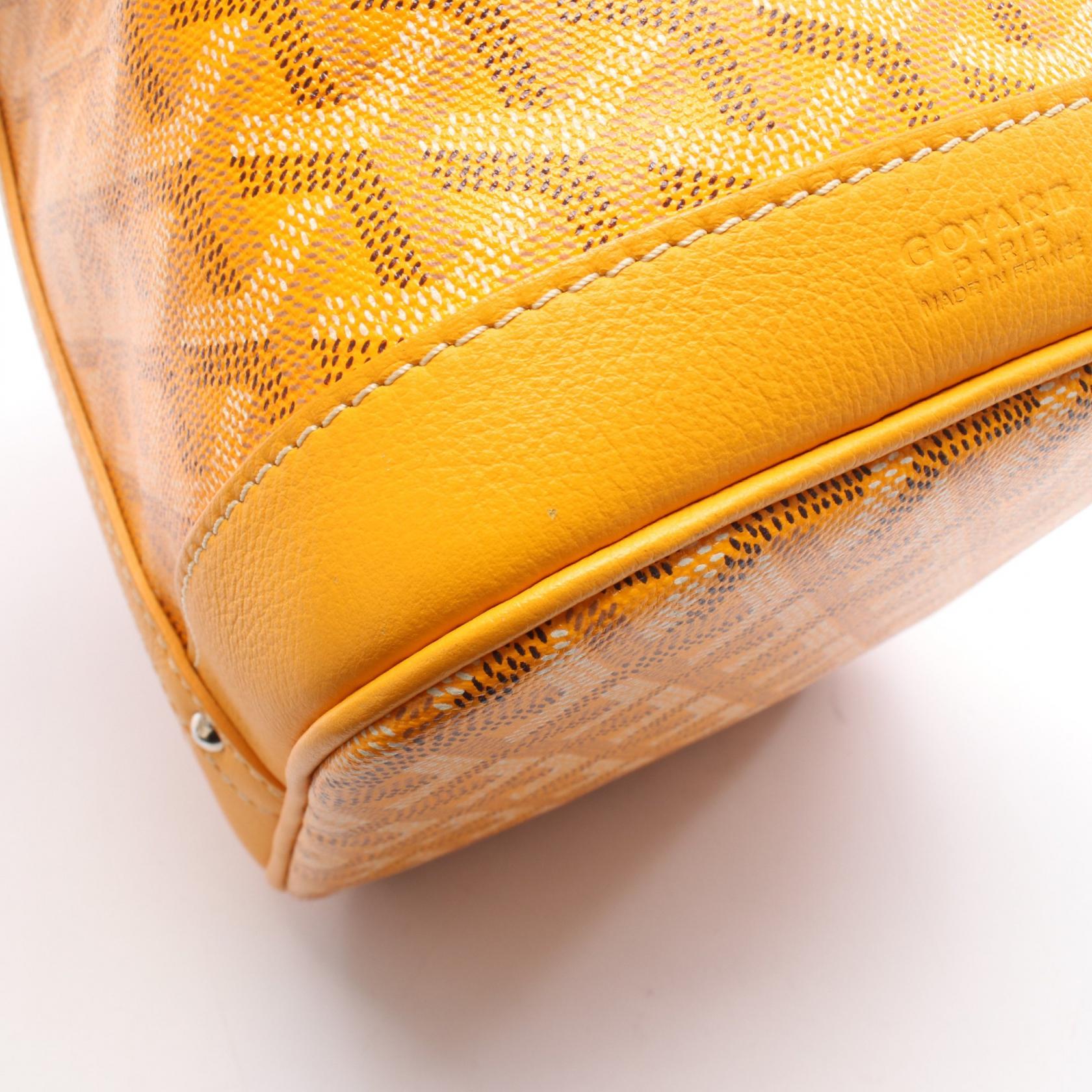 ゴヤール PVC コーティング キャンバス ショルダーバッグ