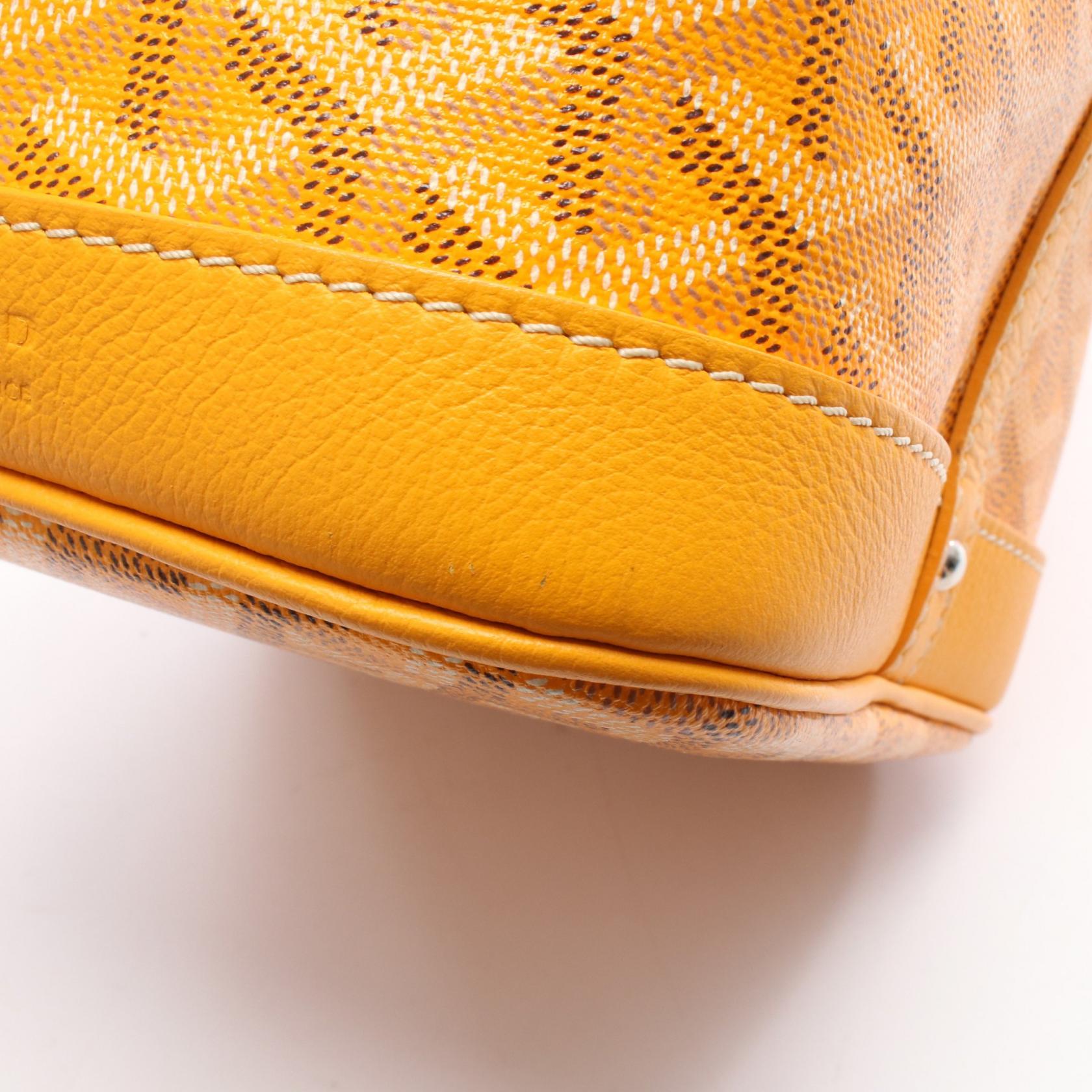 ゴヤール PVC コーティング キャンバス ショルダーバッグ