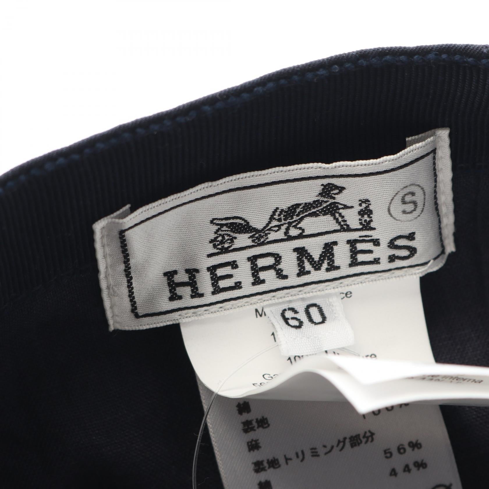エルメス Irving2211 キャンバスキャップ
