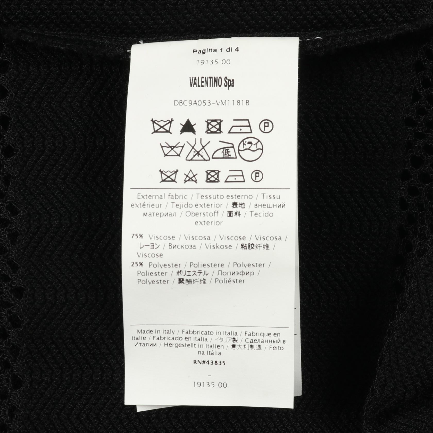 ヴァレンティノ レーヨン ポリエステル ワンピース