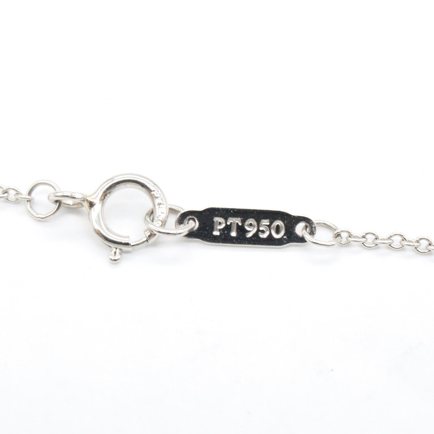 ティファニー フルールドリス キー Pt950 ダイヤモンドネックレス
