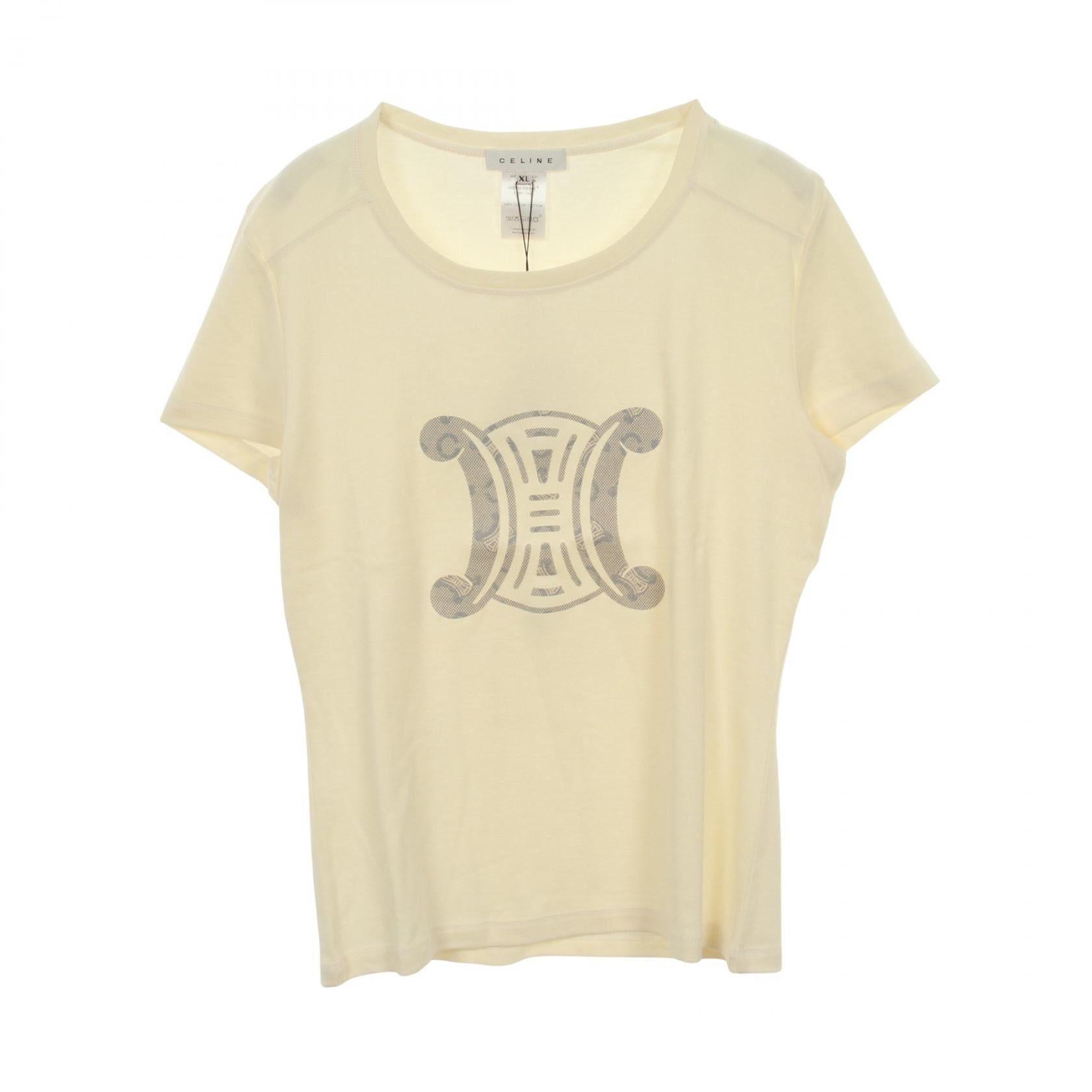 セリーヌ コットン半袖Tシャツ