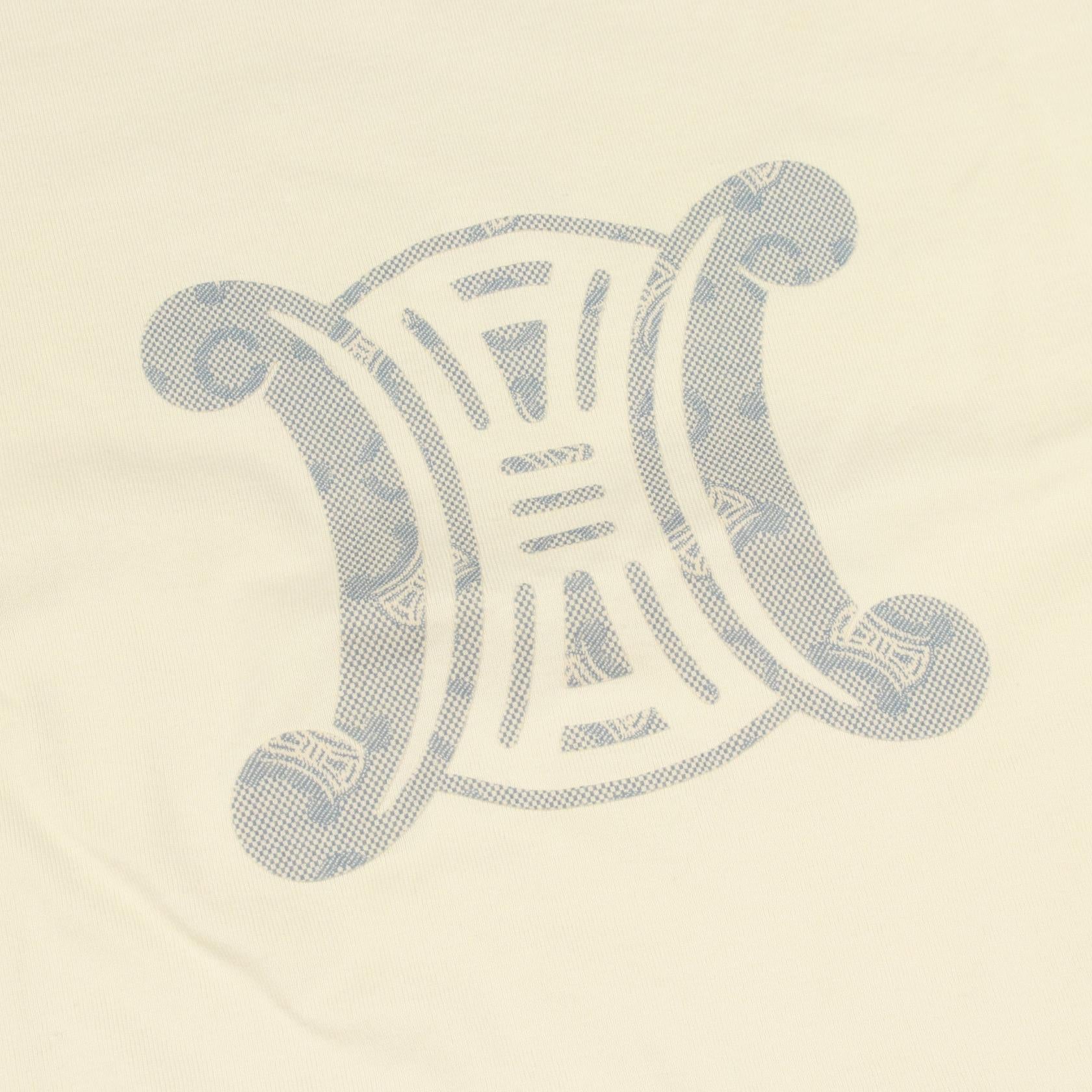 セリーヌ コットン半袖Tシャツ