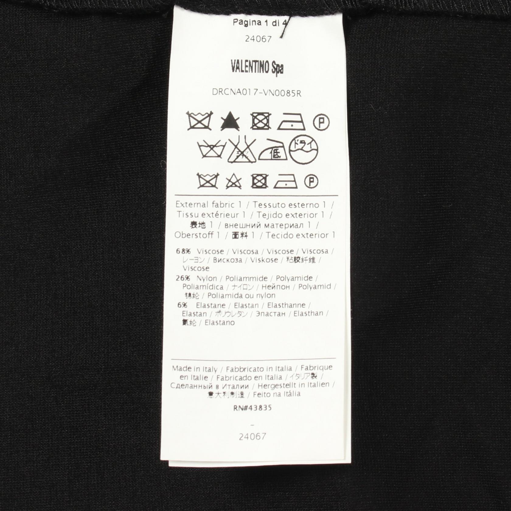 レッドヴァレンティノ レース切替 レーヨンワンピース