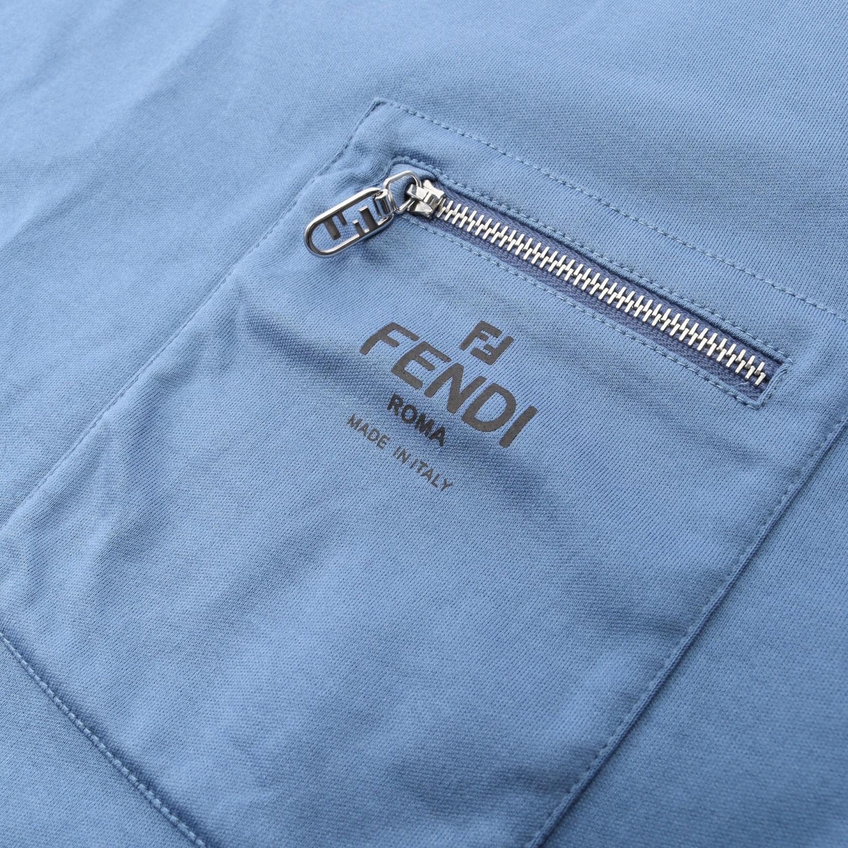 フェンディ コットン半袖Tシャツ