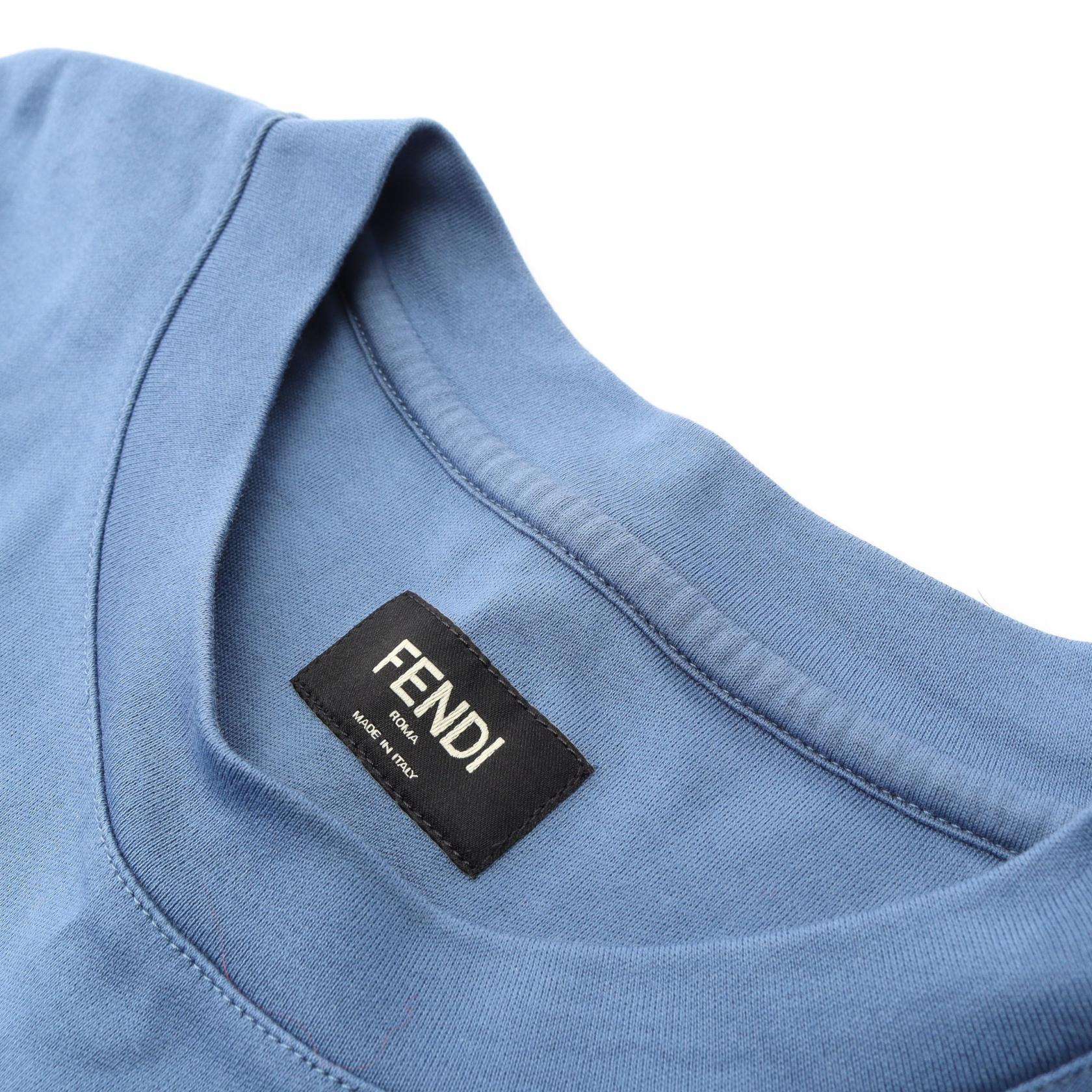 フェンディ コットン半袖Tシャツ