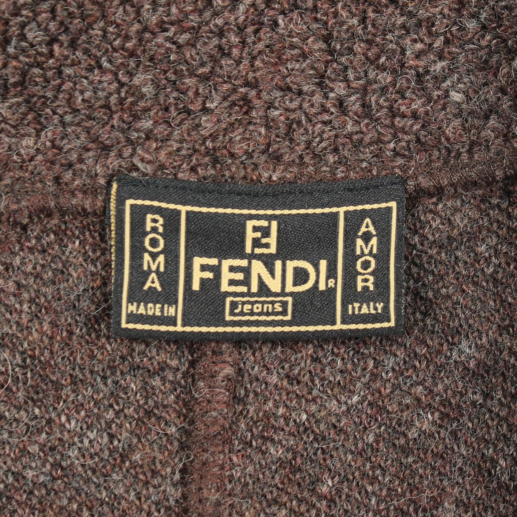 フェンディ ウールコート