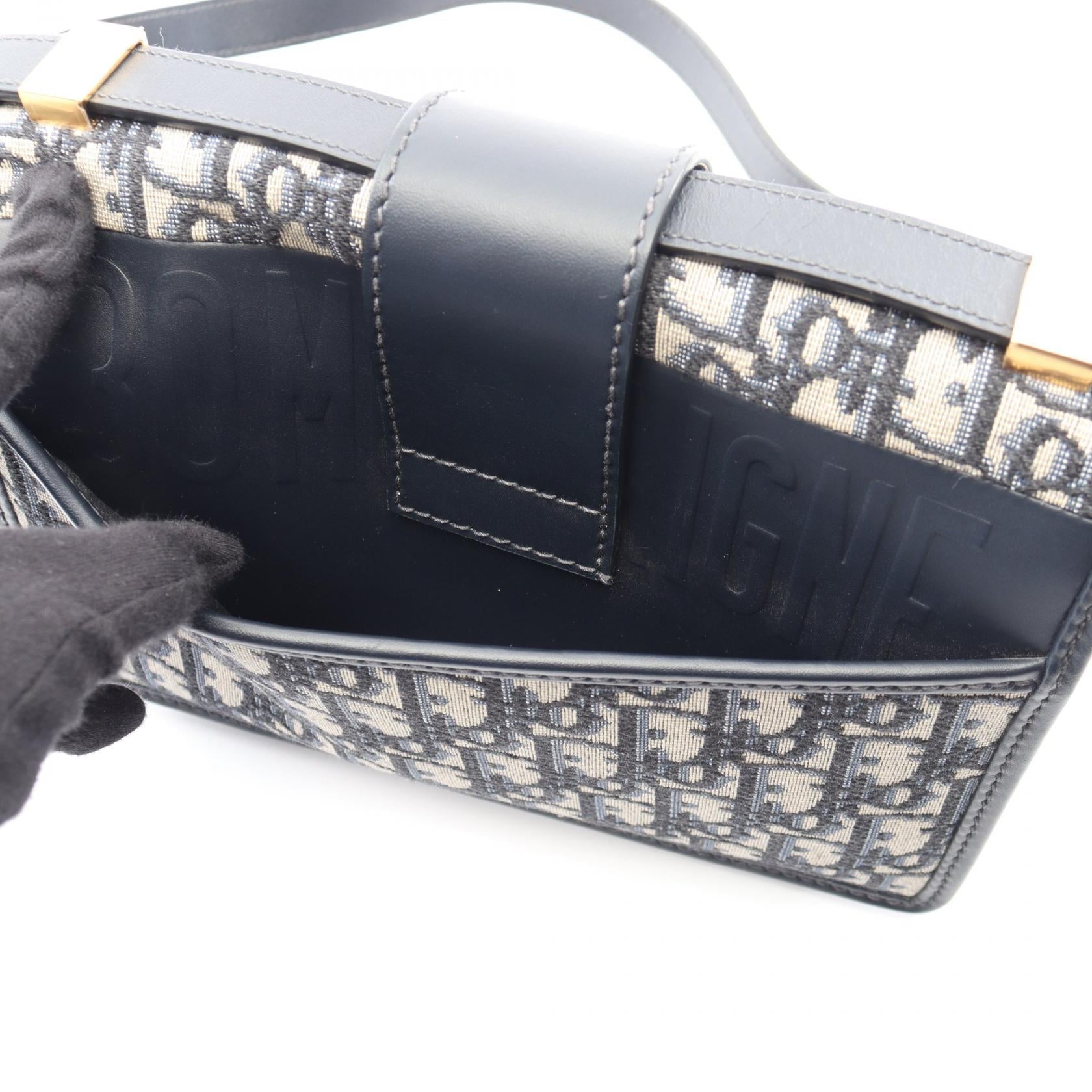 ディオール 30 MONTAIGNE オブリーク ジャカード ショルダーバッグ