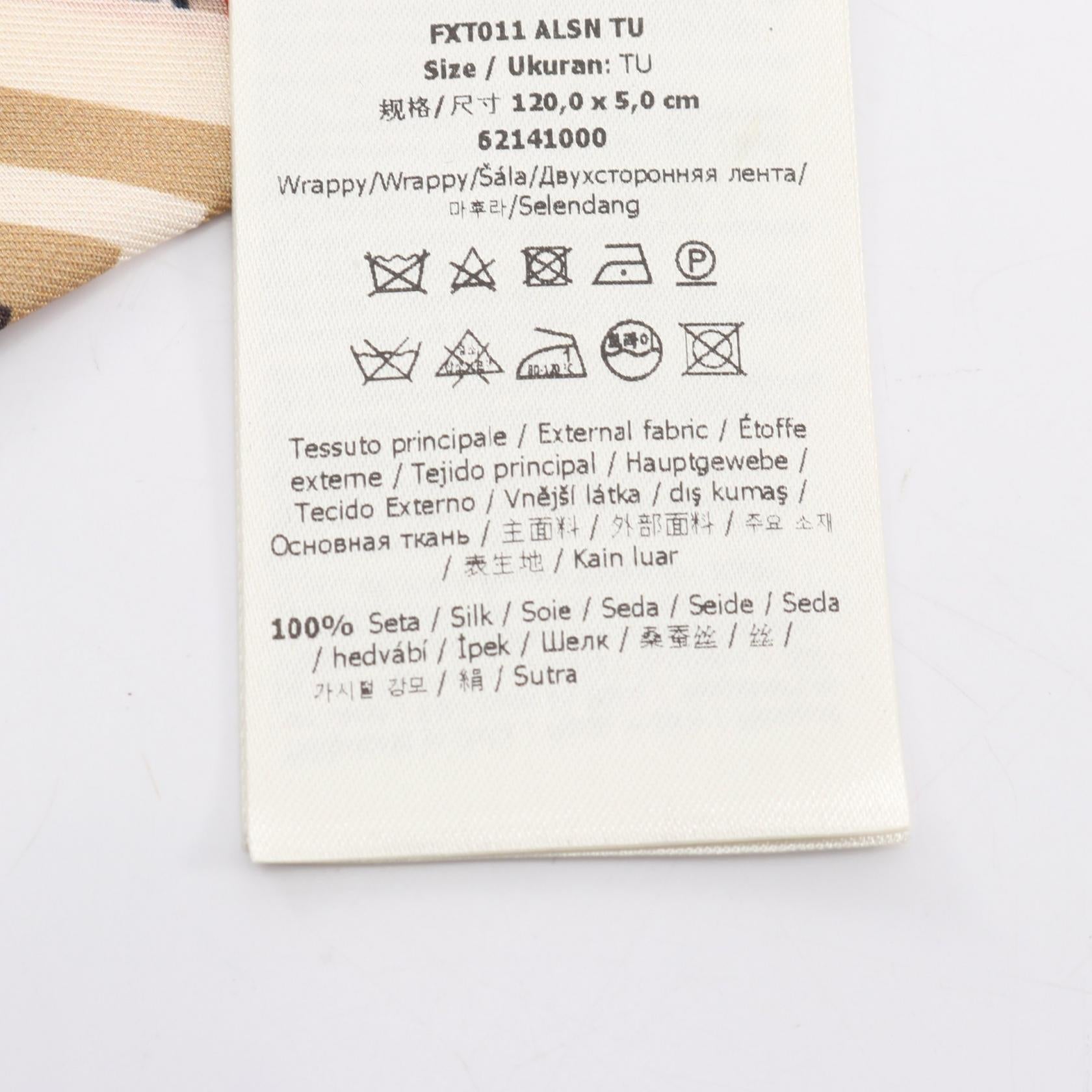 フェンディ WRAPPY シルクスカーフ