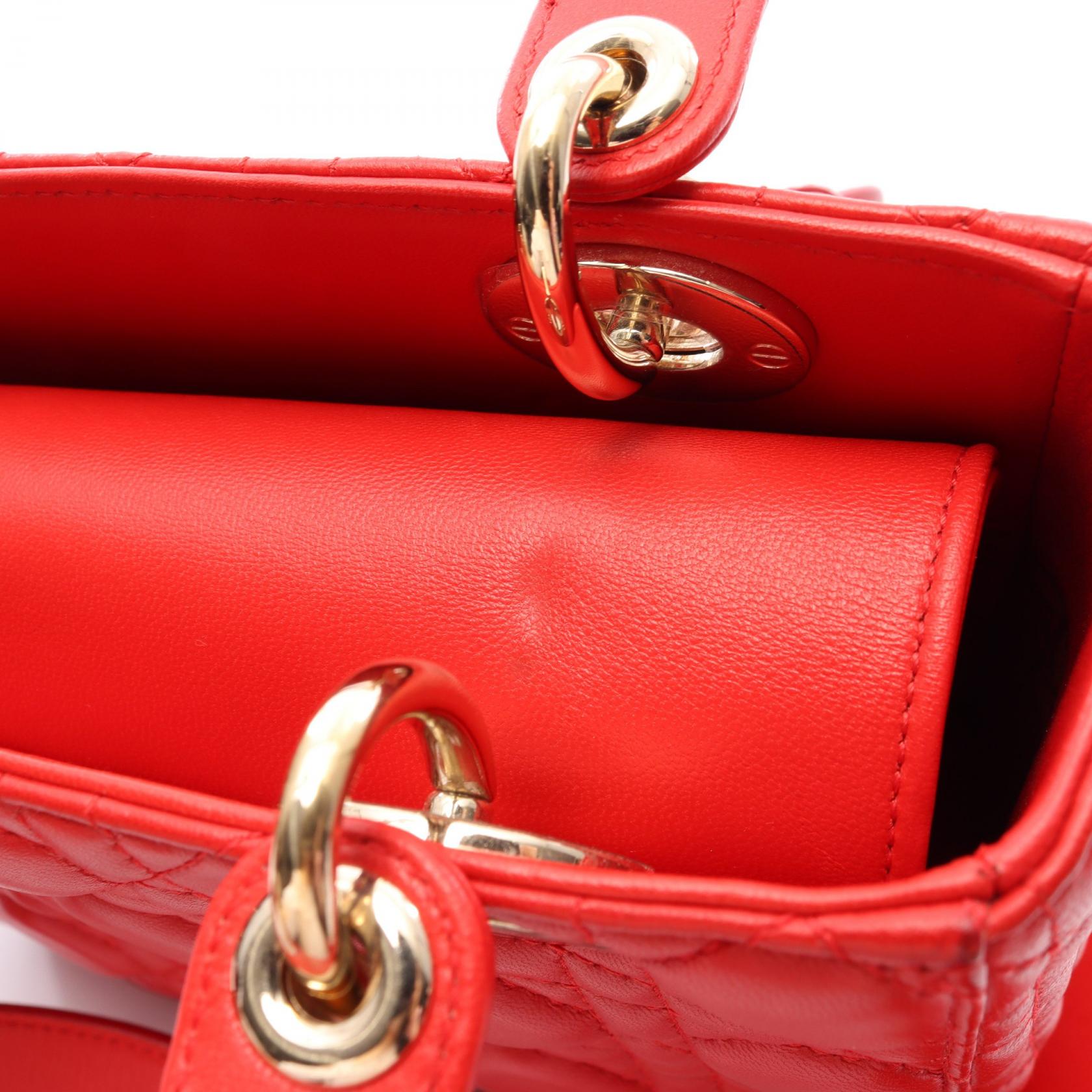 ディオール LADY DIOR MY ABCDIOR スモール 2WAYハンドバッグ