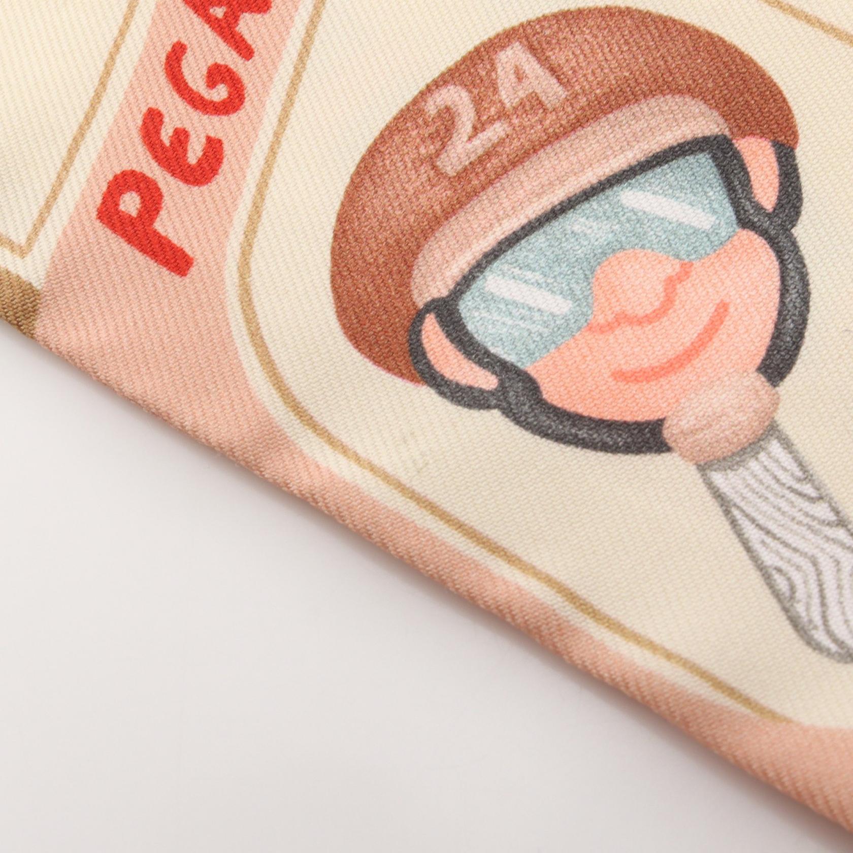 エルメス ツイリー Funny Ice Cream シルクスカーフ