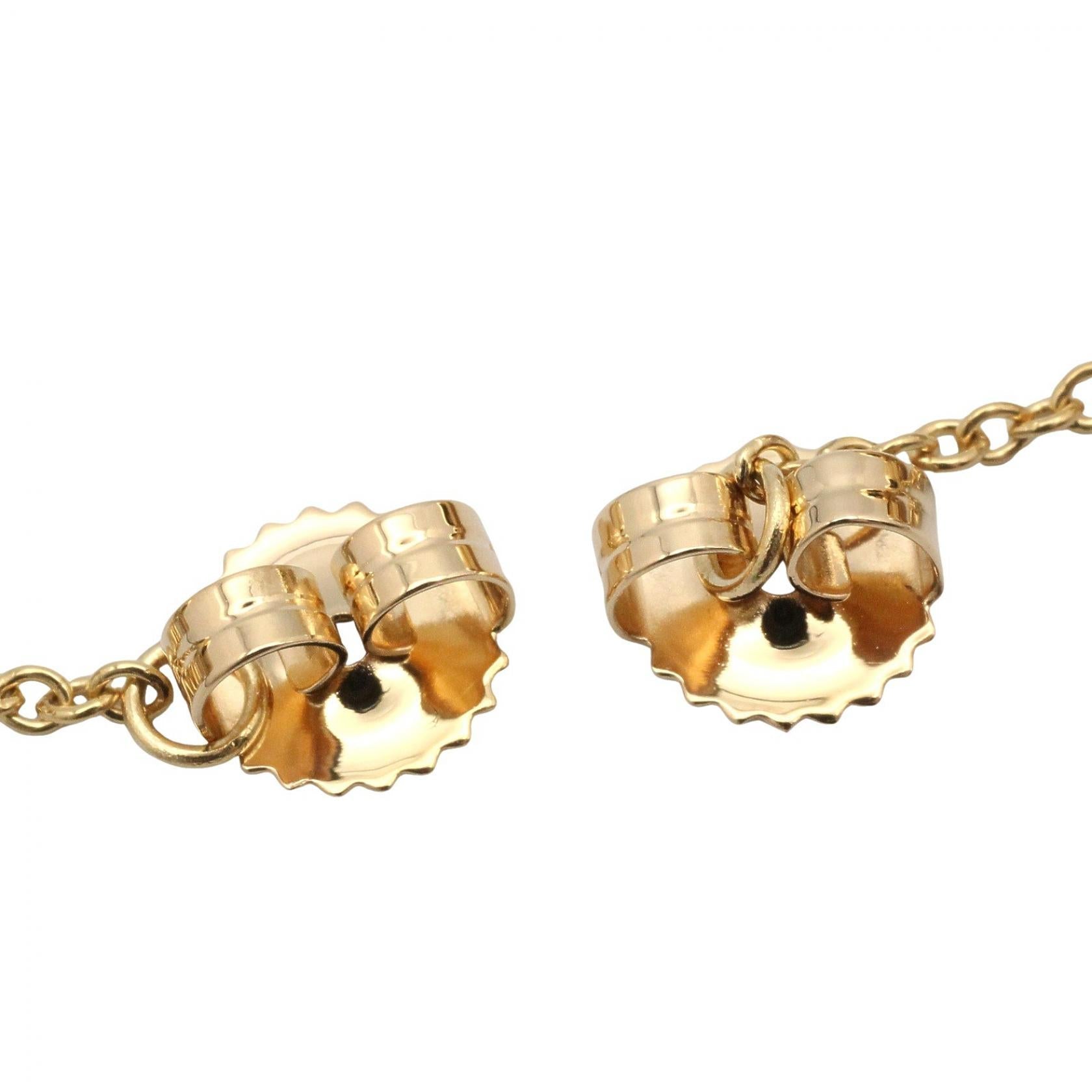 ティファニー ハードウェア トリプルドロップ Au750 ピアス