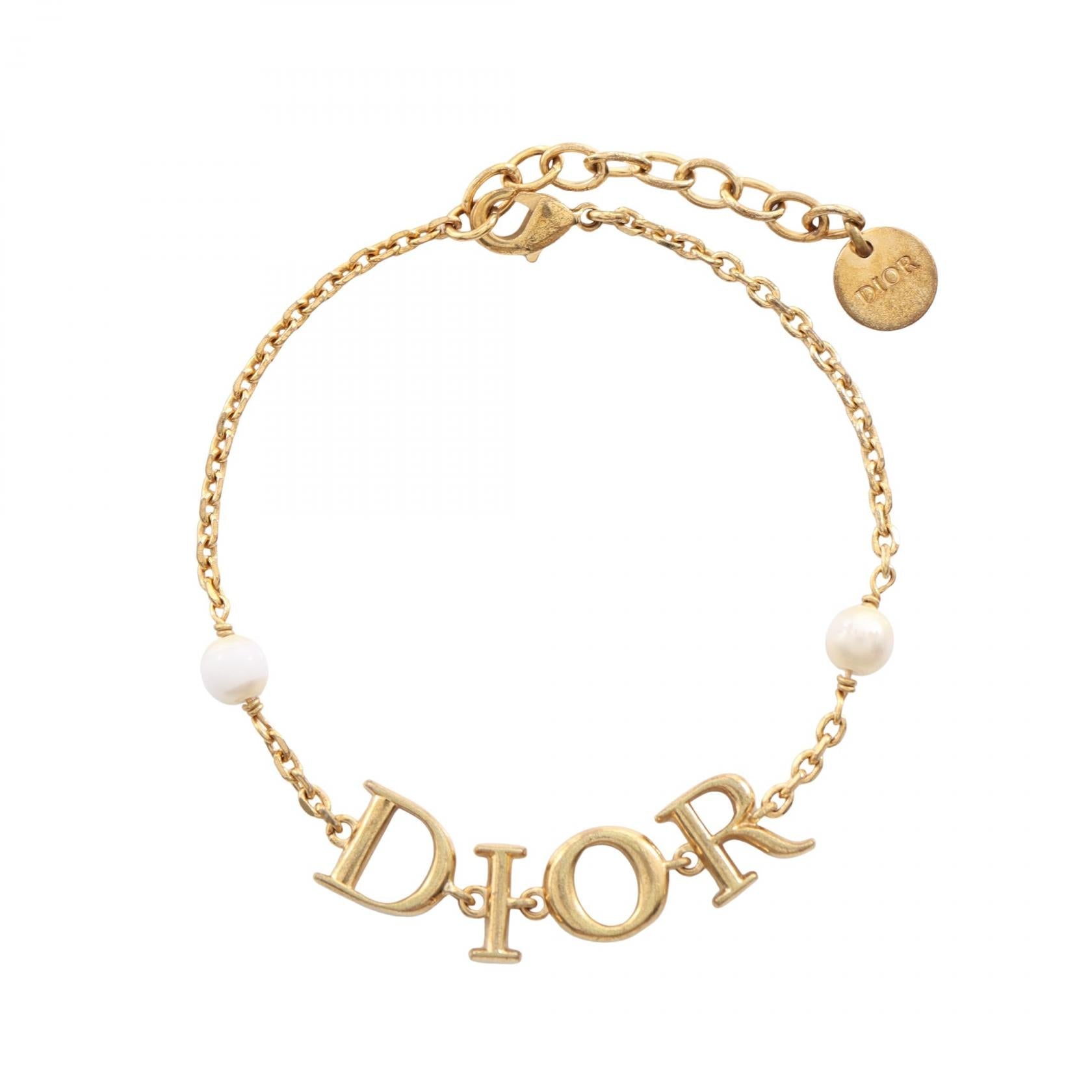 ディオール DIORロゴ ブレスレット