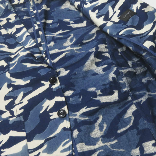 ソフネット INDIGO CAMOUFLAGE コットンジャケット