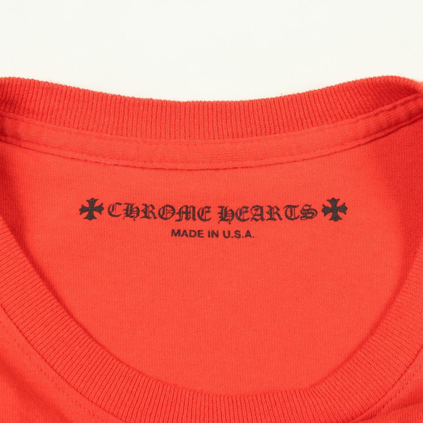 クロムハーツ Chrome Hearts × MATTY BOY SPARK THE HEART TSHRT コットン長袖Tシャツ