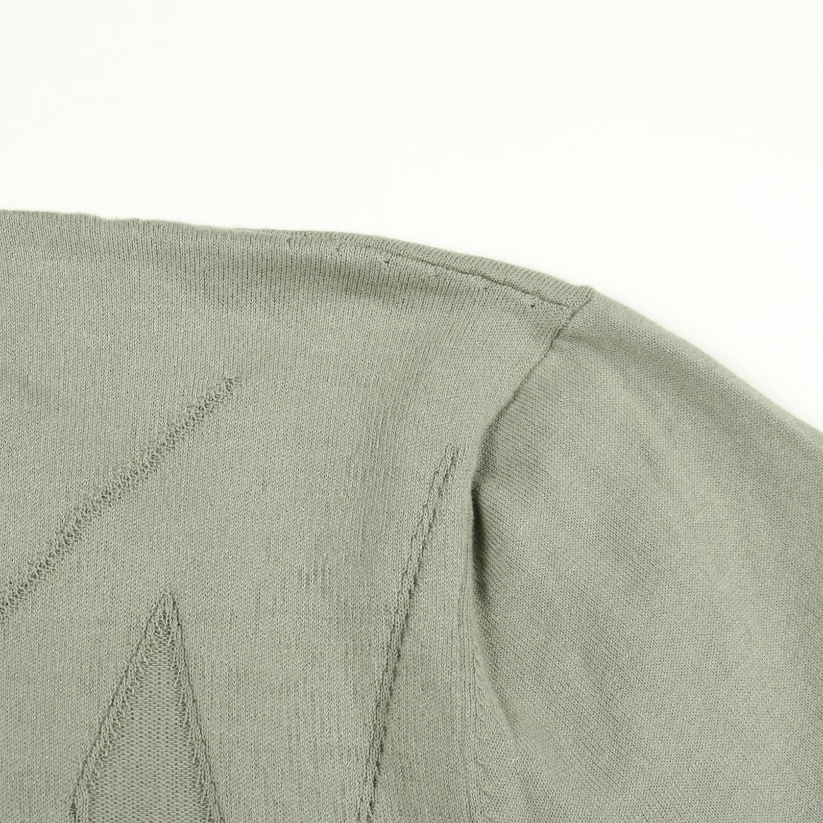 エルメス Selles en Fragments コットン半袖ニットトップス