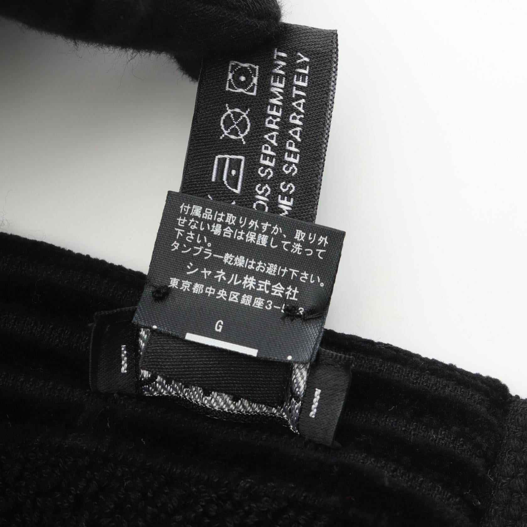 シャネル ココマーク コットンマフラー