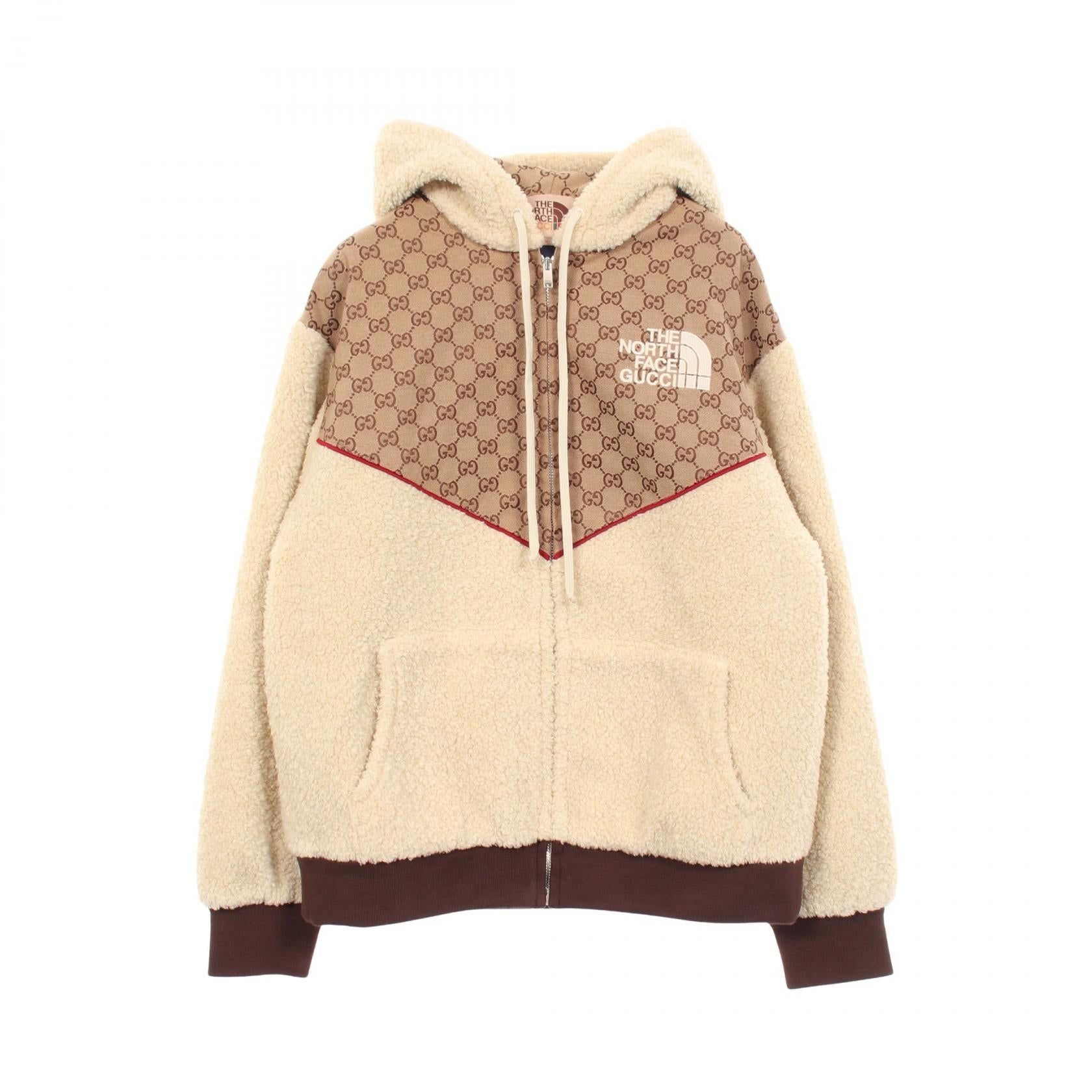 グッチ ザ・ノース・フェイス GGキャンバス コットンボアブルゾン