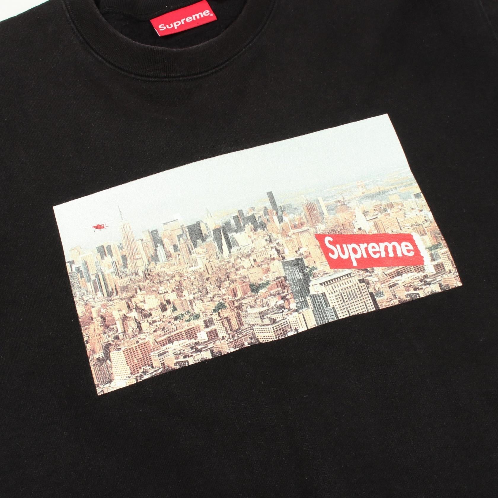 シュプリーム Aerial Crewneck コットンスウェット