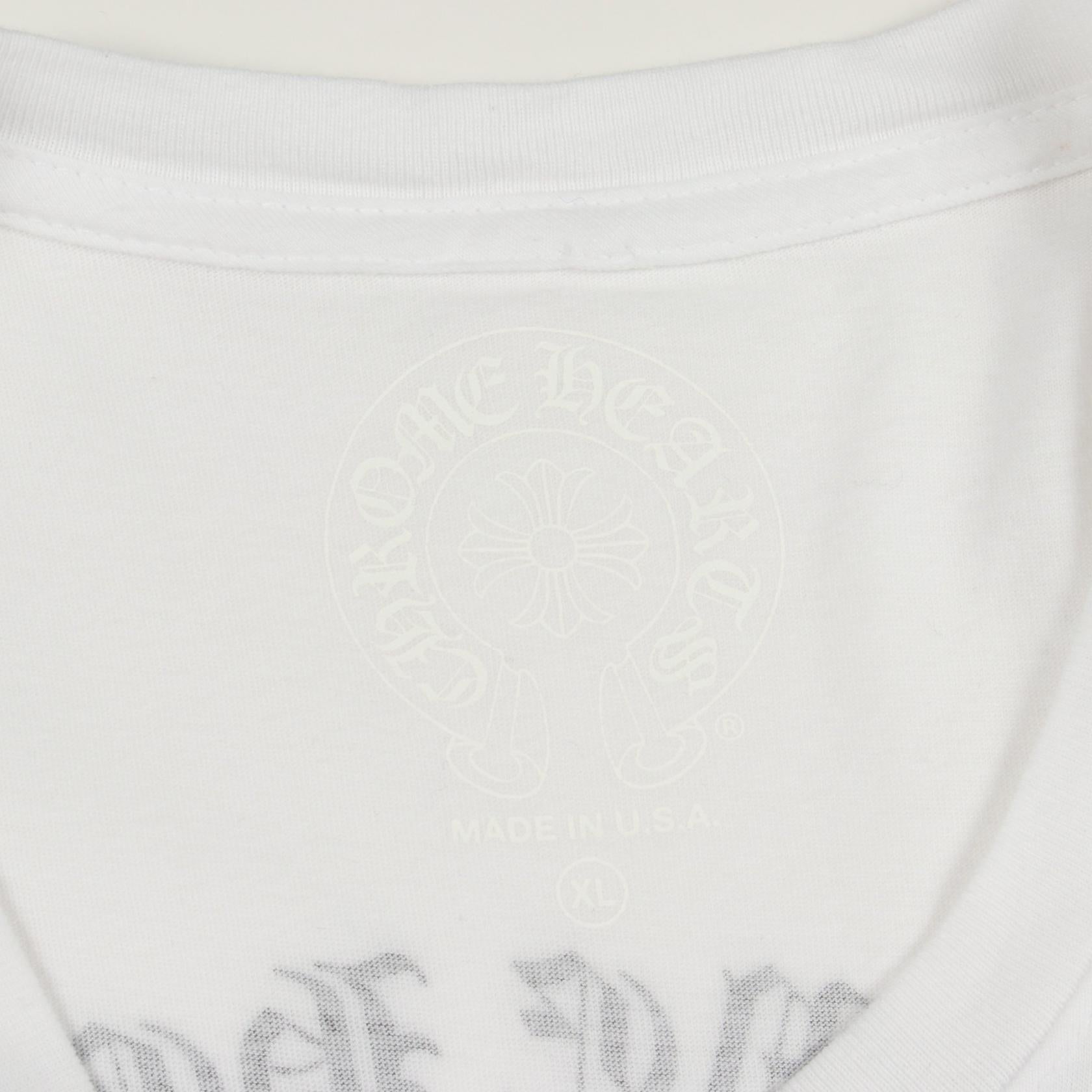 クロムハーツ MADE IN HOLLYWOOD PLUS CROSS コットン長袖Tシャツ
