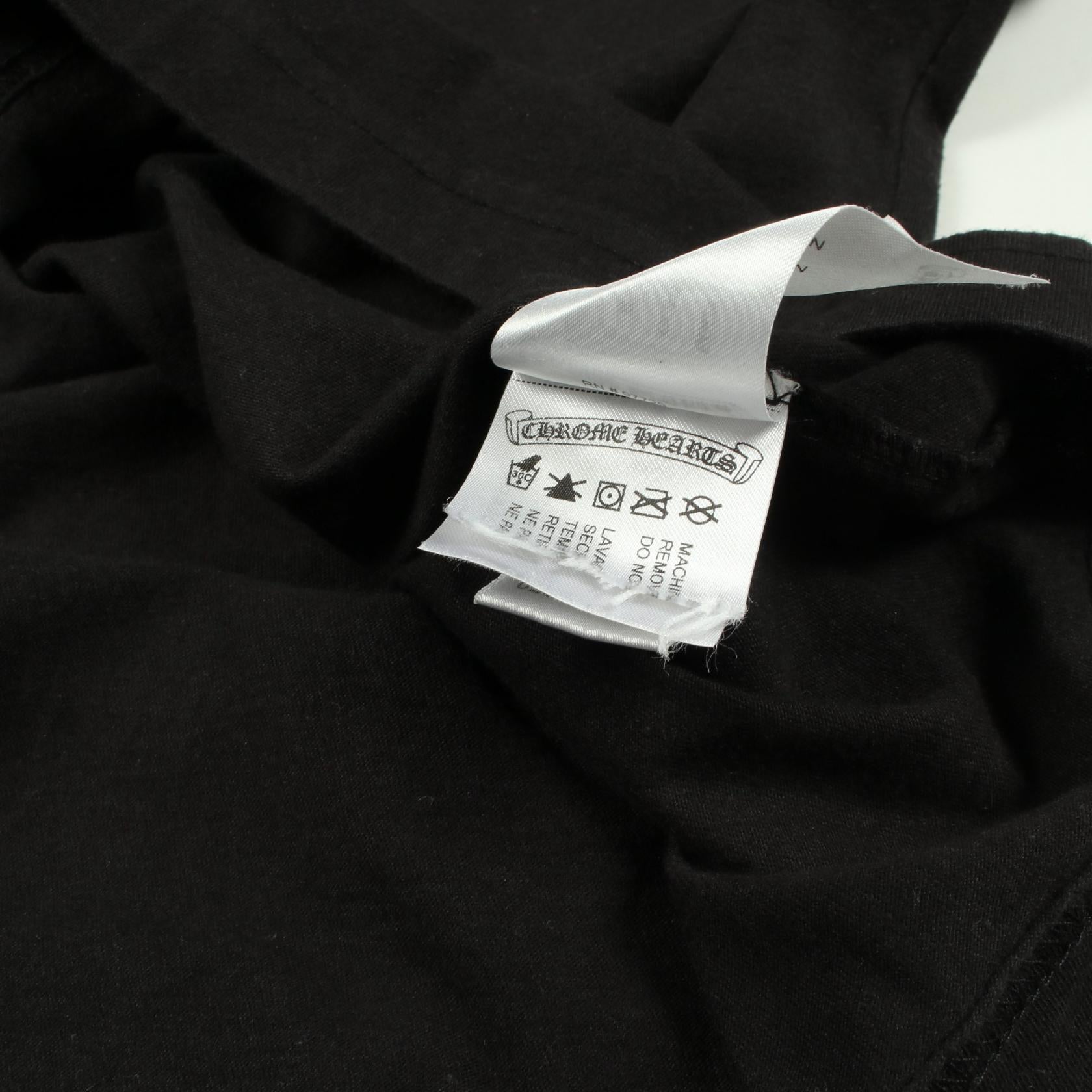 クロムハーツ セメタリークロス コットン半袖Tシャツ