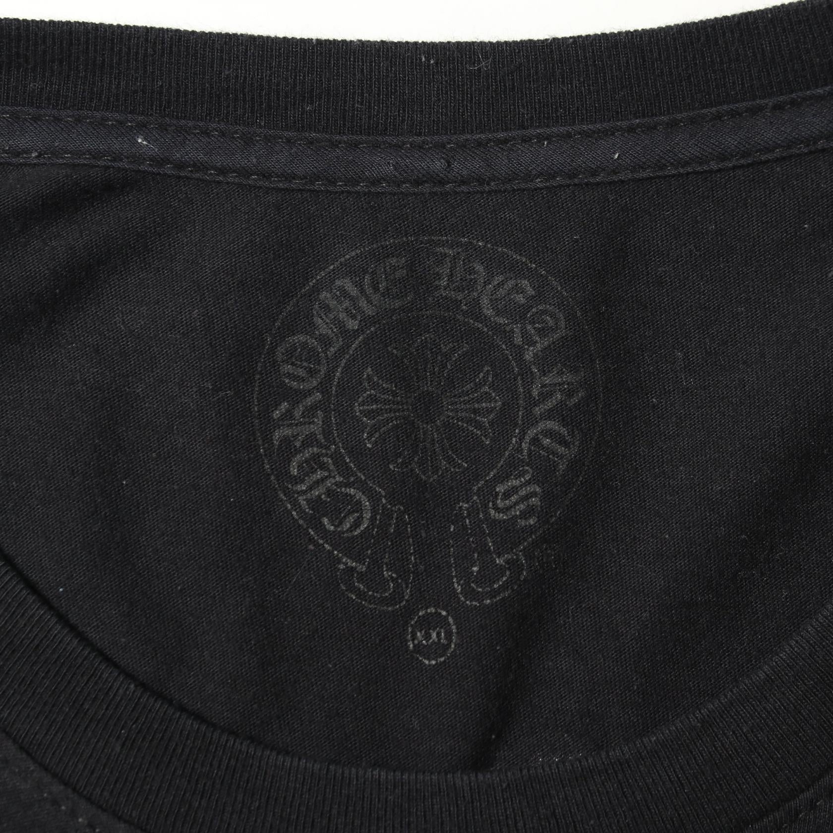 クロムハーツ Hairy Dagger コットン半袖Tシャツ