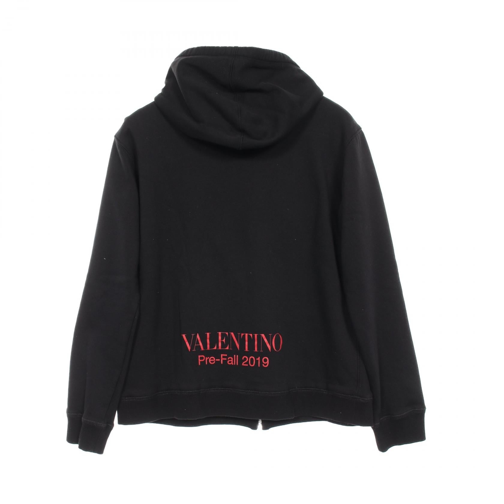 ヴァレンティノ VLTNロゴ コットン パーカー