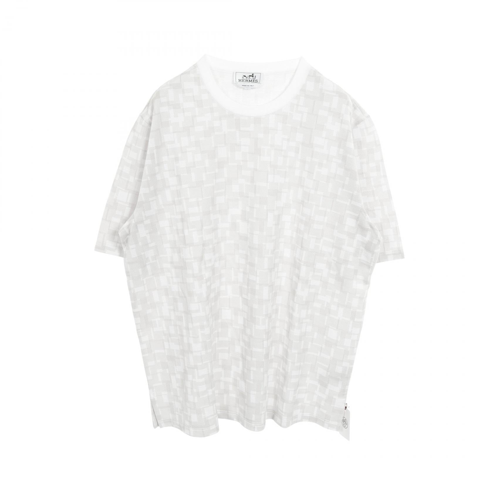 エルメス Calques en H コットンカットソー