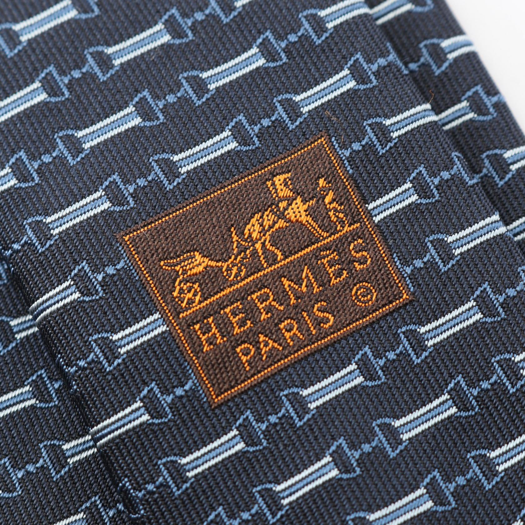 エルメス カンテ シルク タイ