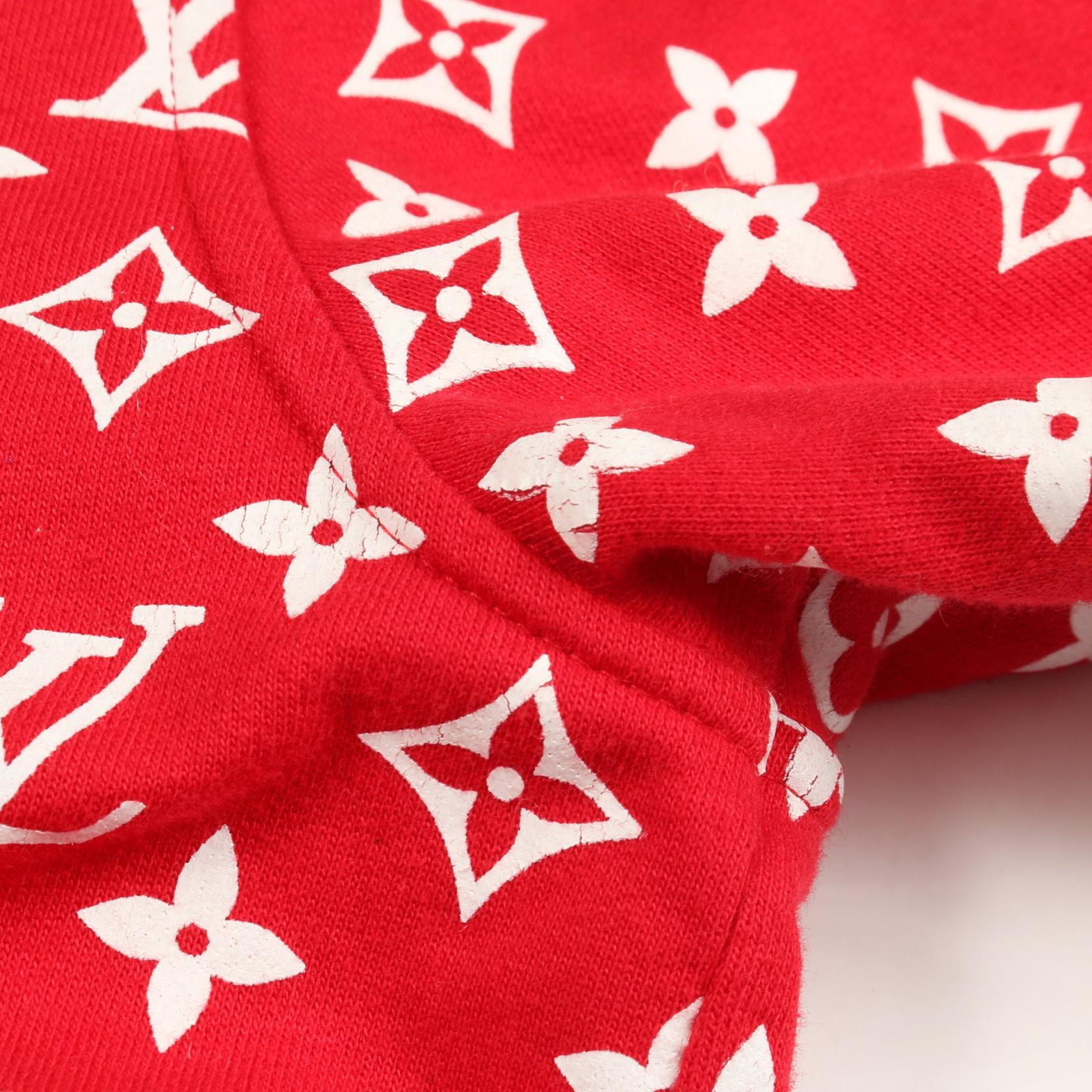 ルイヴィトン Supreme Box Logo コットンパーカー