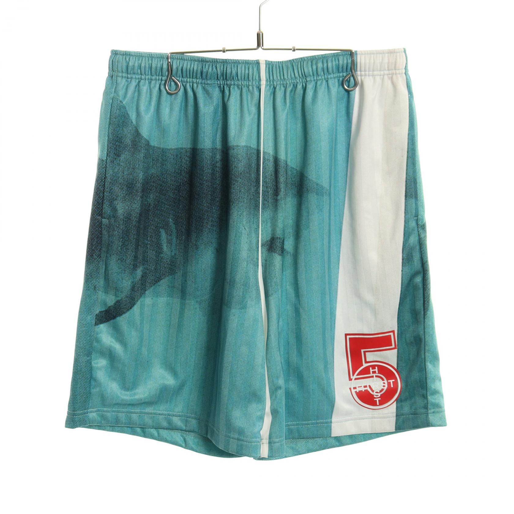 シュプリーム Damien Hirst Soccer Short ポリエステル ショーツ