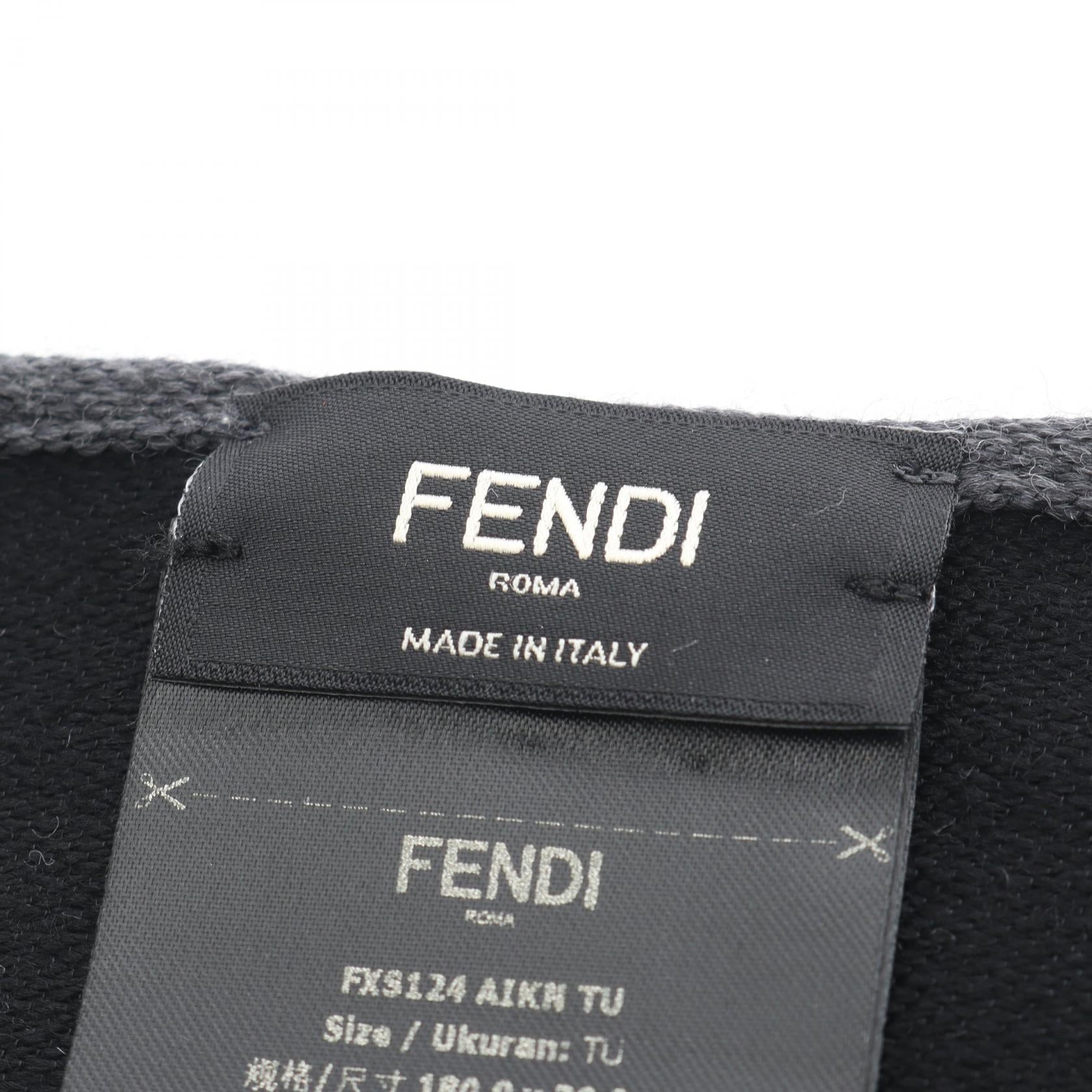 フェンディ ウールシルクマフラー