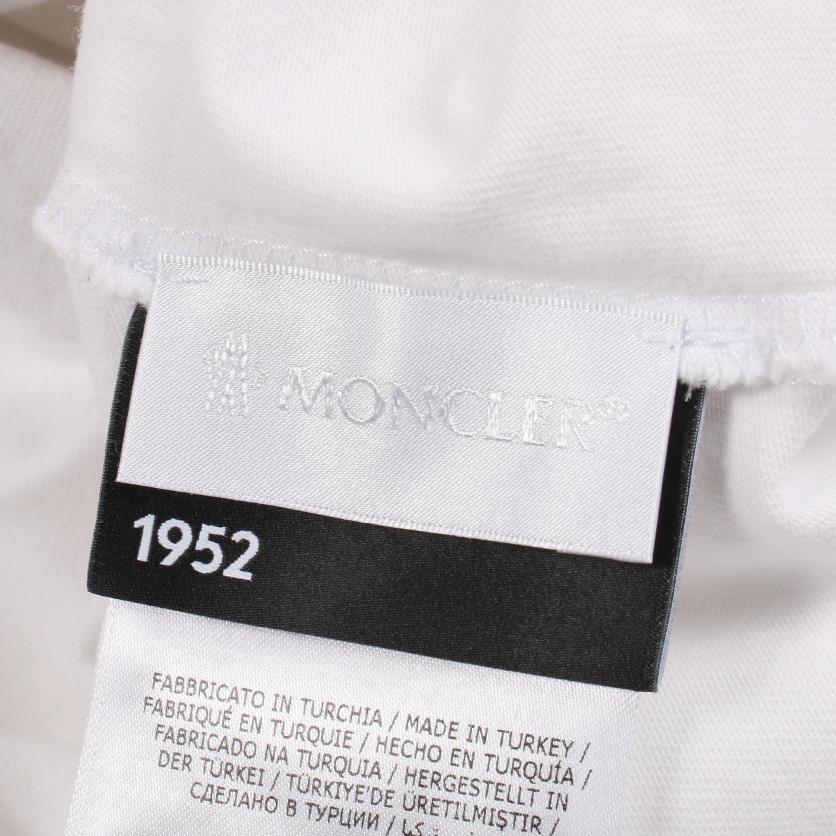 モンクレール × アンディフィーテッド モンクレールジーニアス1952 コットン長袖Tシャツ 限定