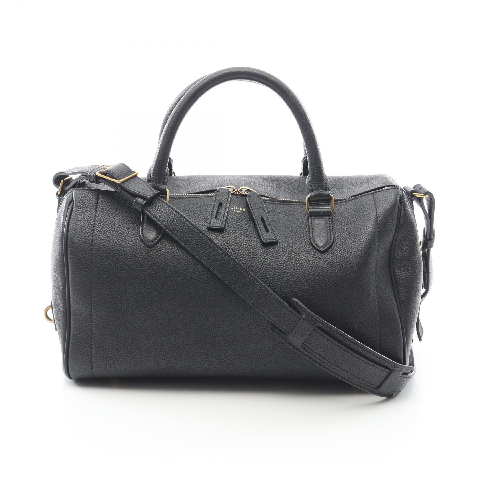 セリーヌ レザーハンドバッグ