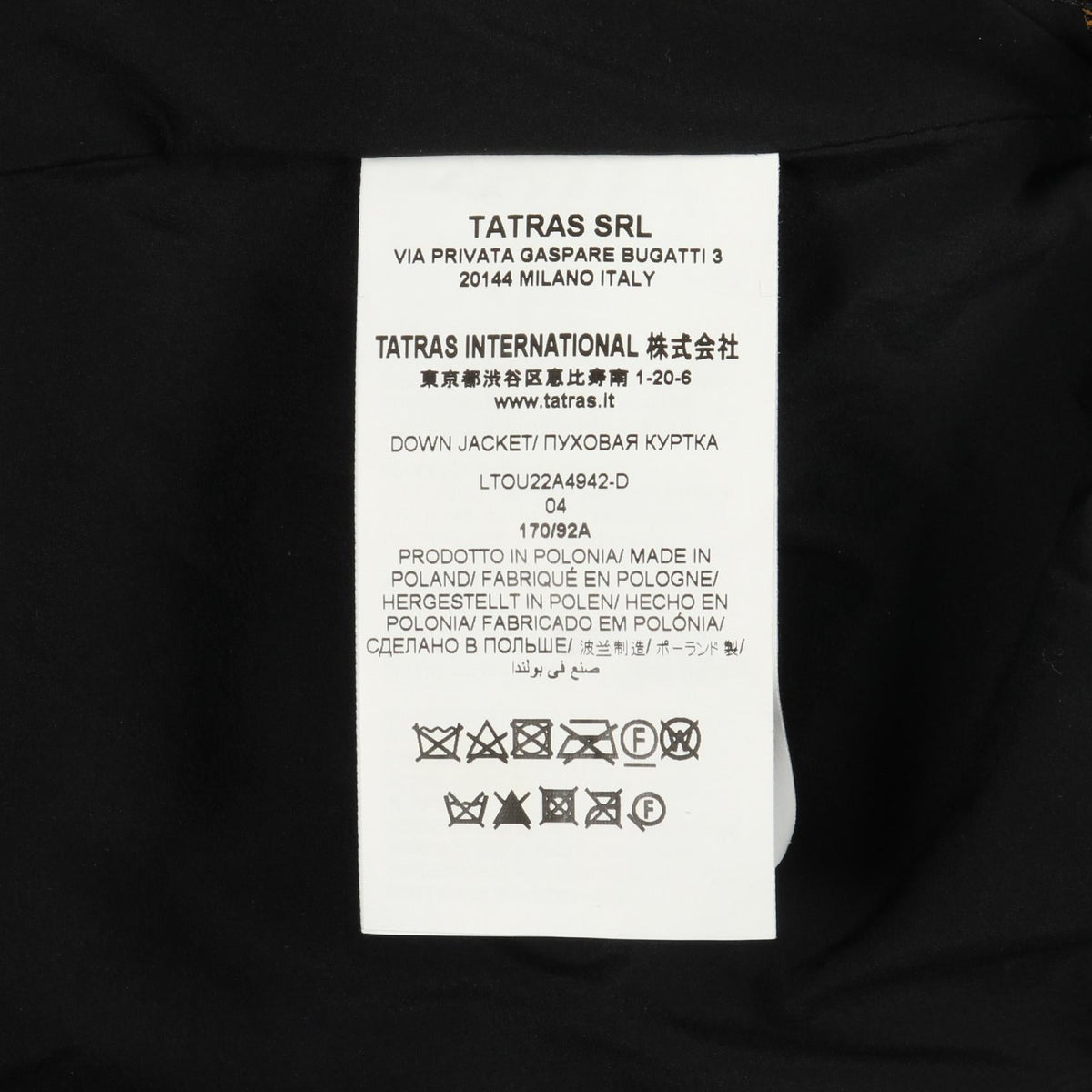 タトラス CIMA ナイロンダウンジャケット