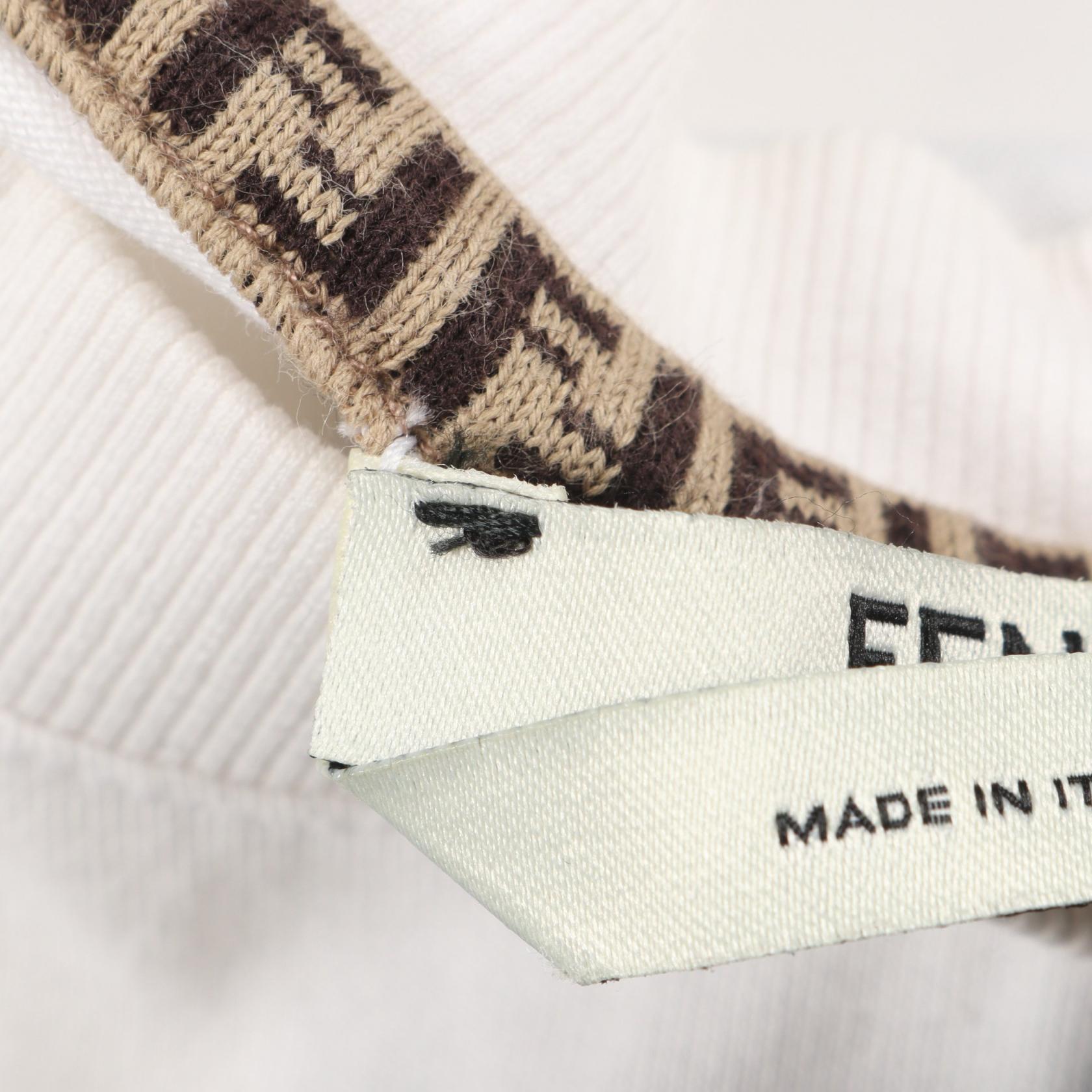 フェンディ FENDI PRINTS ON コットン 半袖Tシャツ