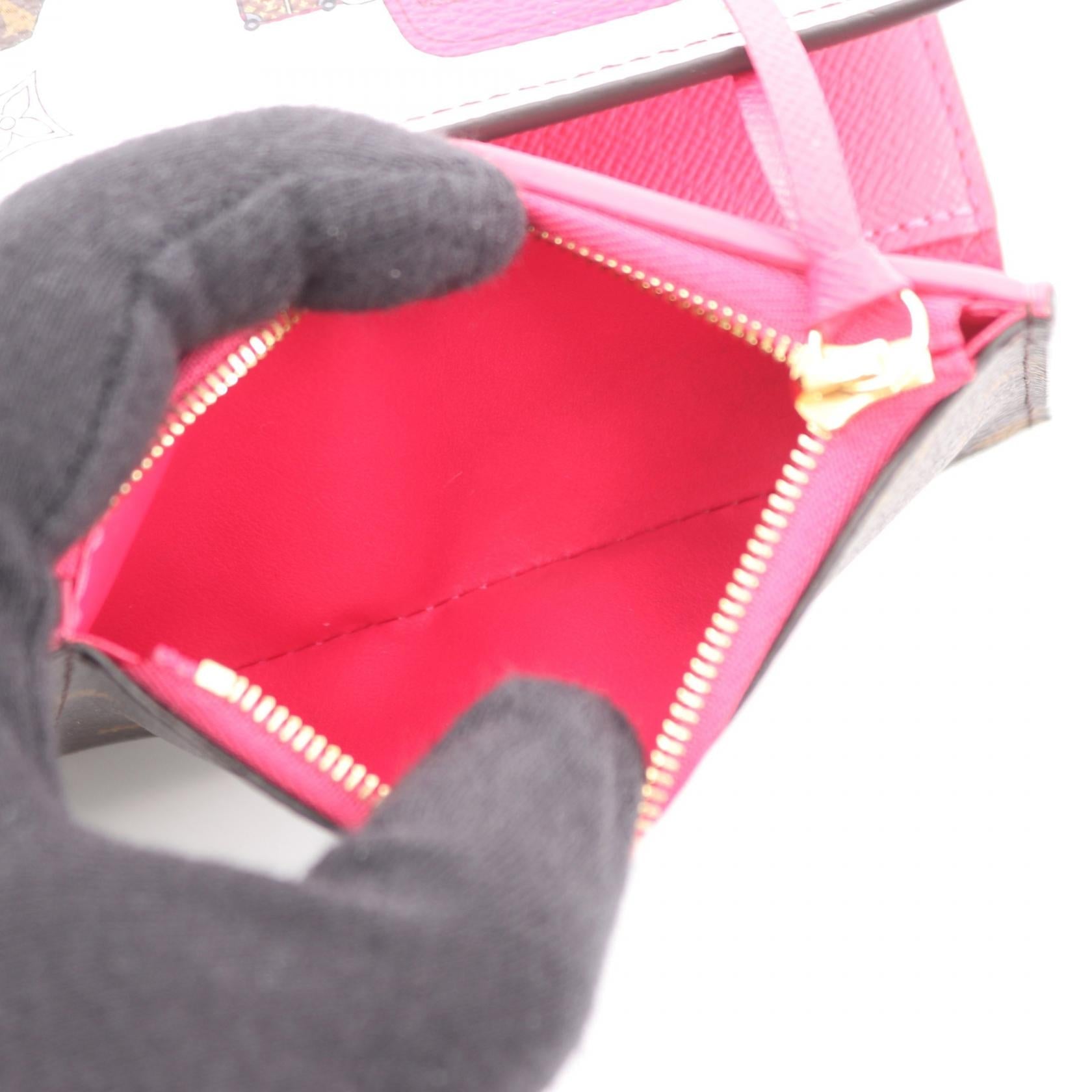 ルイヴィトン ポルトフォイユヴィクトリーヌ モノグラムヴィヴィエンヌ 三つ折り財布