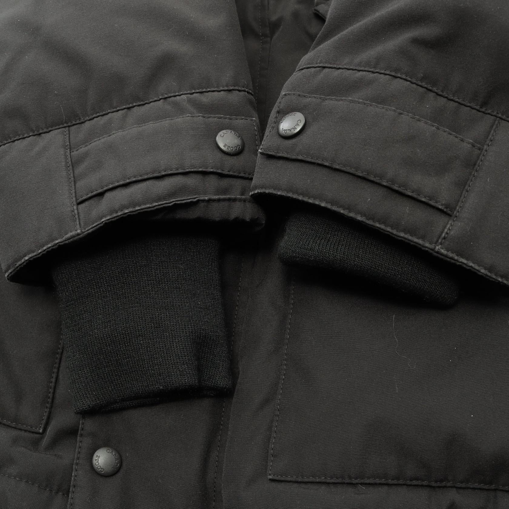カナダグース EMORY PARKA BLACK LABEL ポリエステル ダウンジャケット