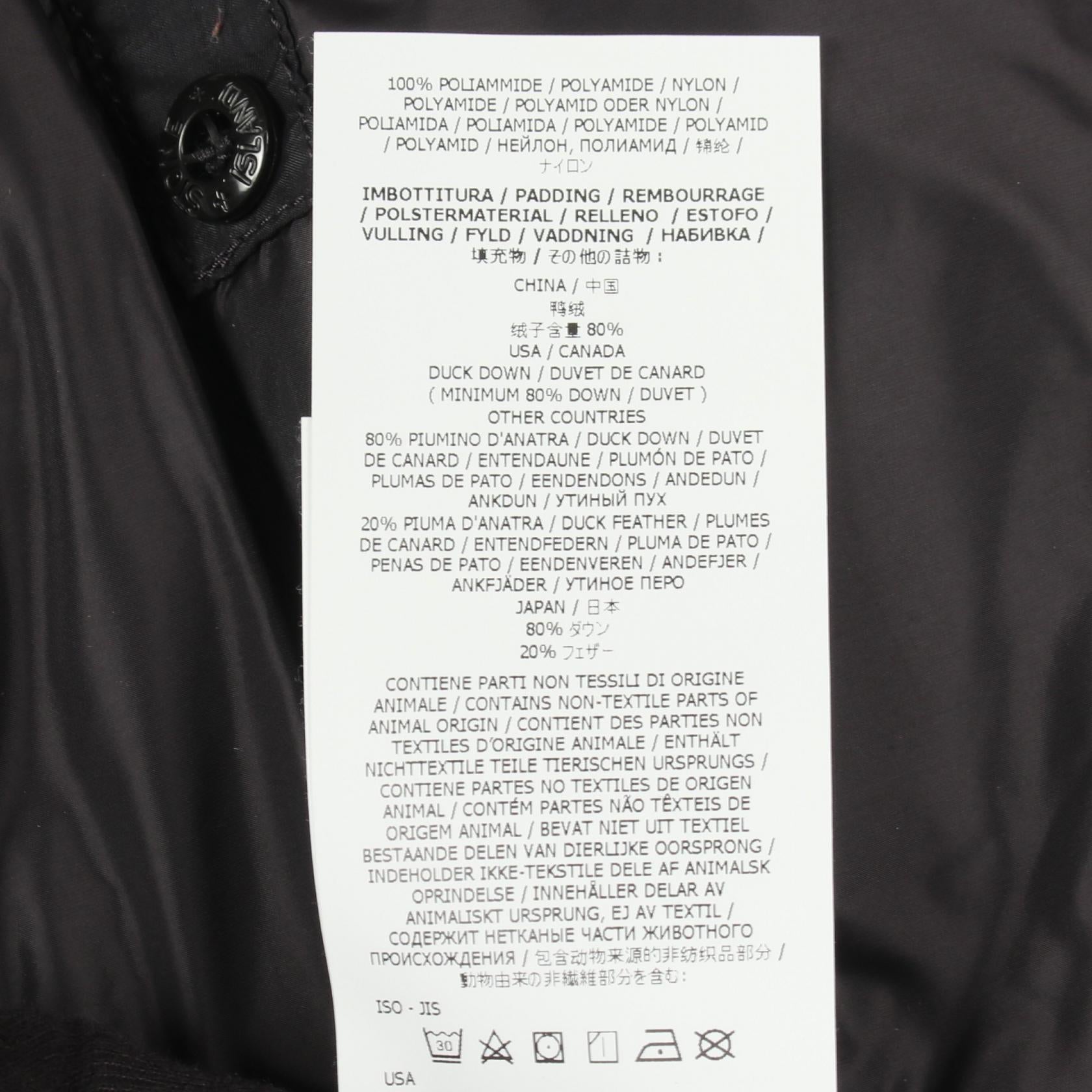 ストーンアイランド Matt Ripstop Cordura Advanced Fabrics ダウンジャケット