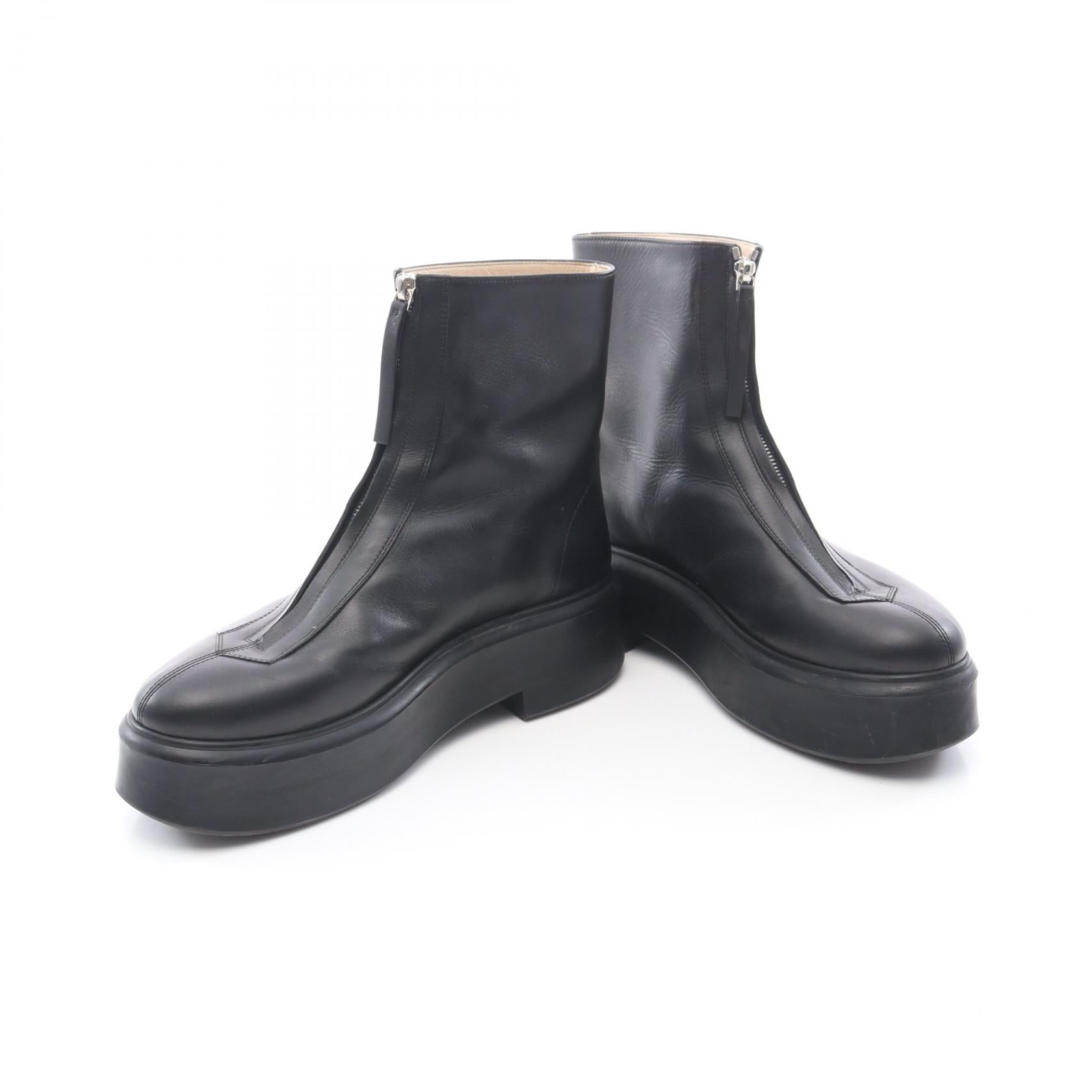 ザロウ Zipped Boot 1 レザー ブーツ