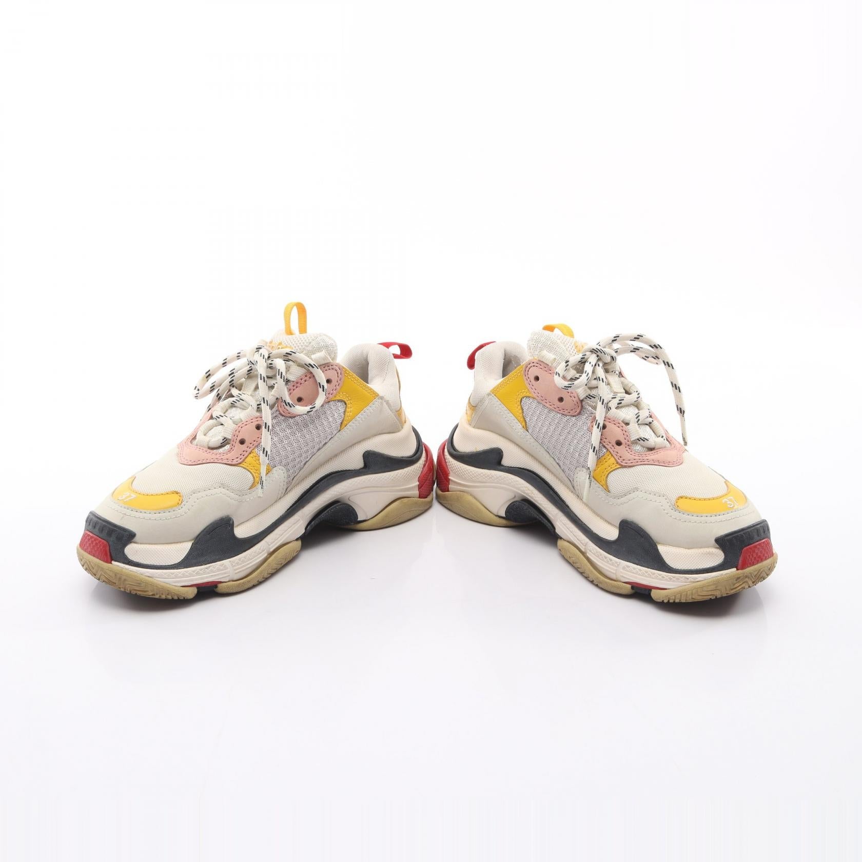バレンシアガ TRIPLE S レザー スニーカー