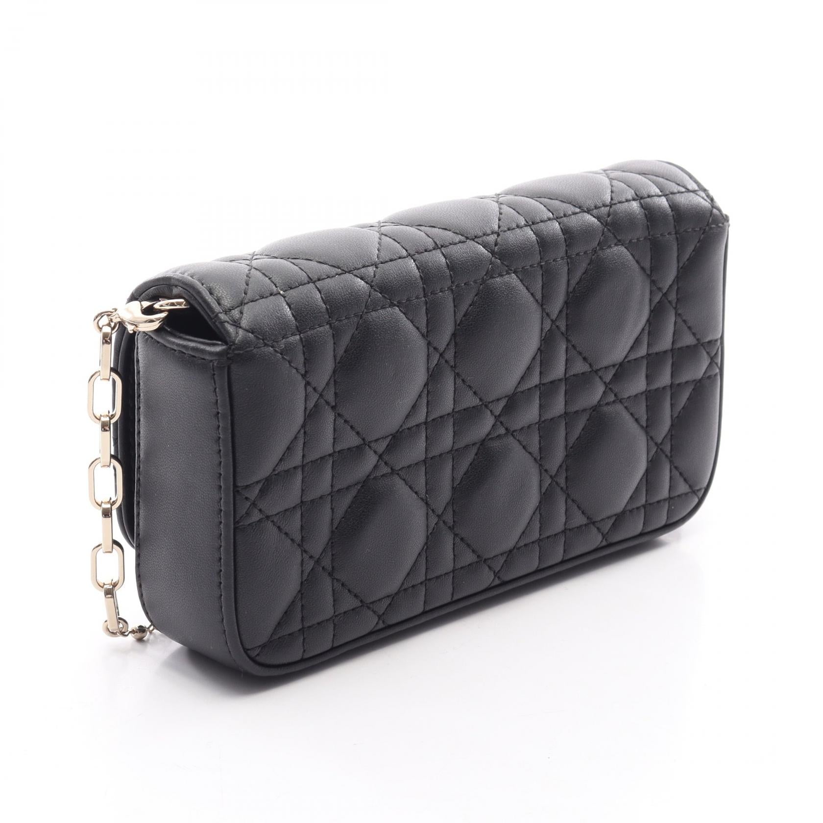 ディオール My Dior Dior Talk レザーショルダーバッグ