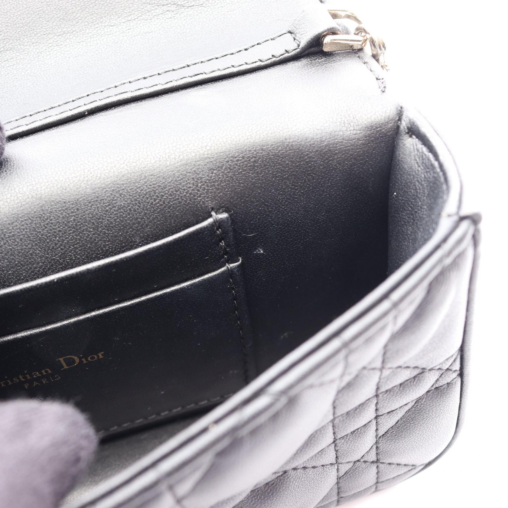 ディオール My Dior Dior Talk レザーショルダーバッグ