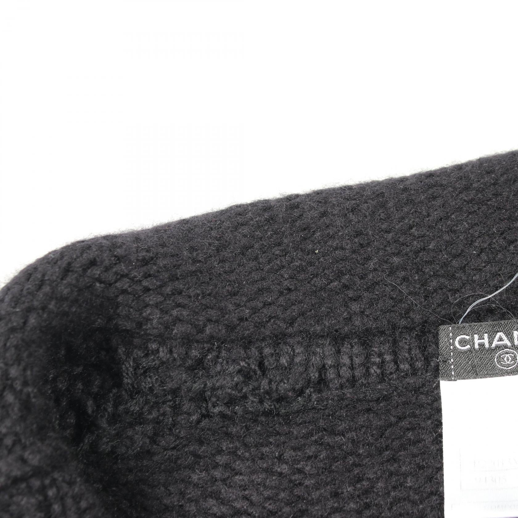 シャネル カシミヤニットジャケット