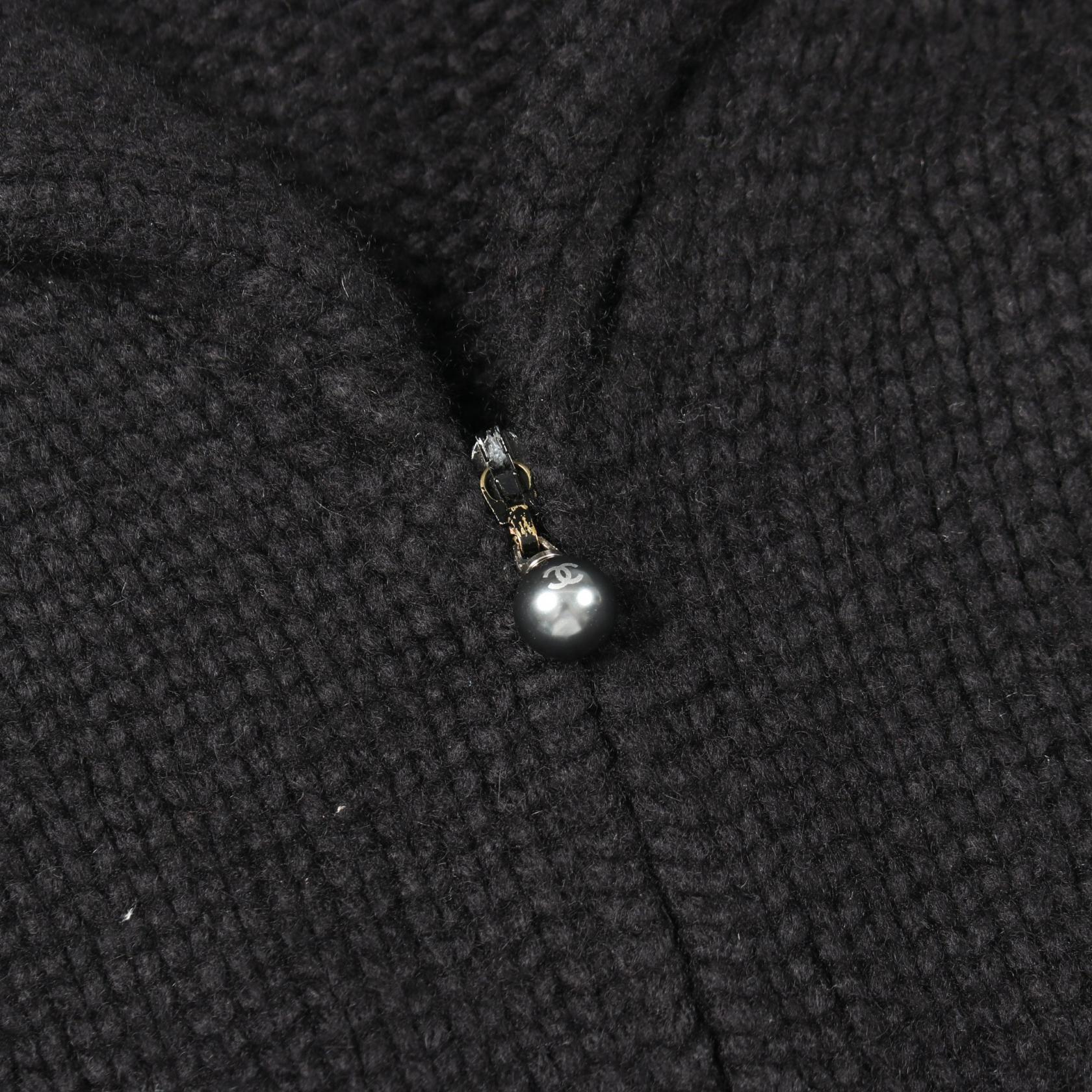 シャネル カシミヤニットジャケット