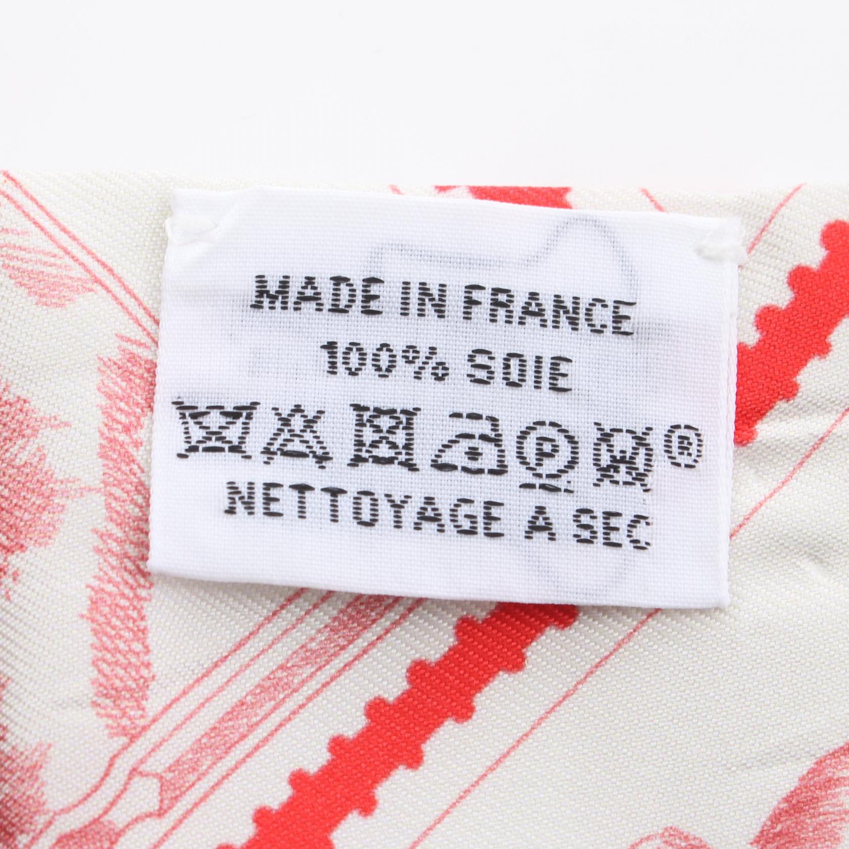 エルメス Le Philateliste du Faubourg シルクスカーフ